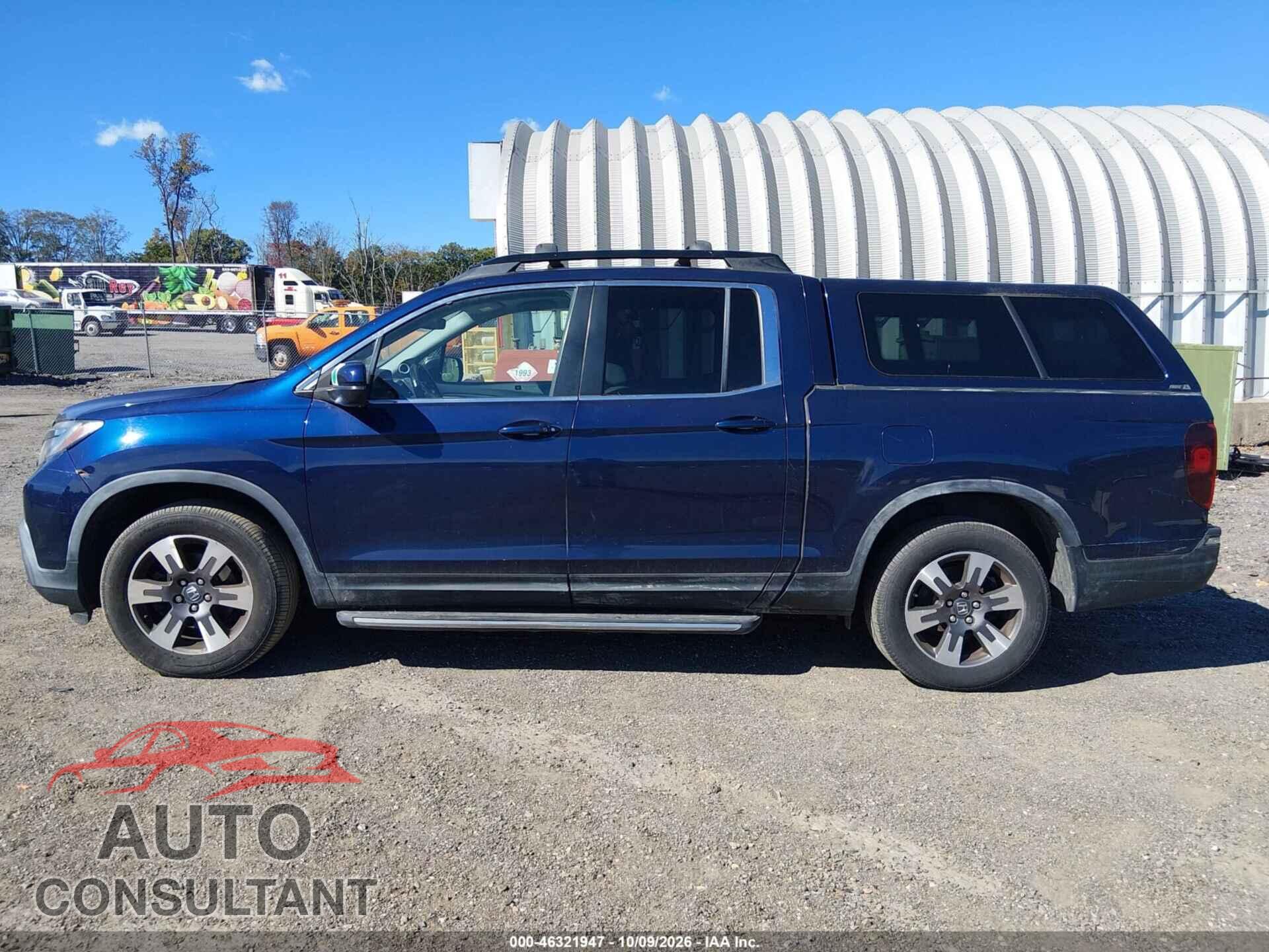 HONDA RIDGELINE 2017 - 5FPYK3F57HB013639