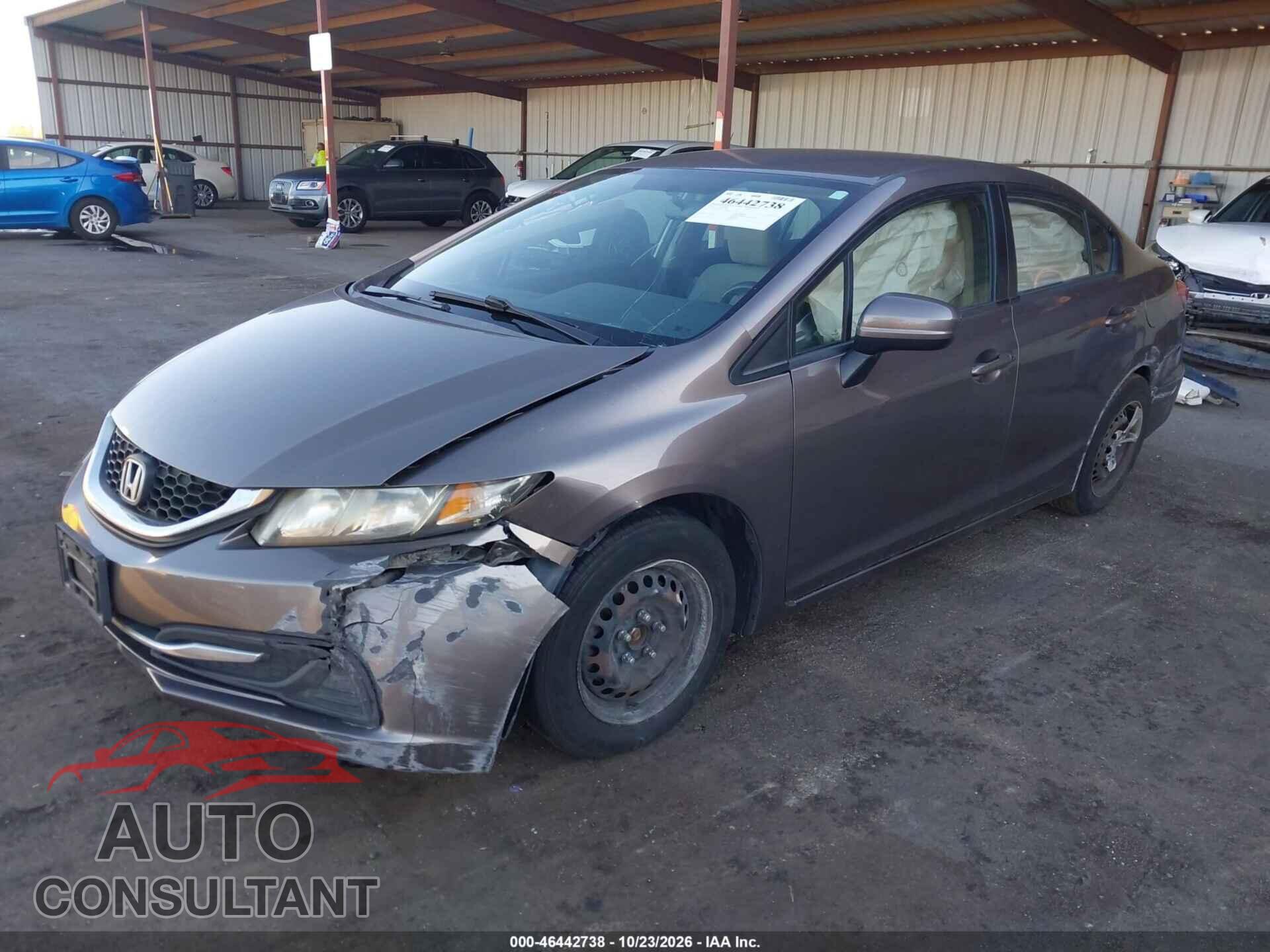 HONDA CIVIC 2014 - 19XFB2F5XEE211286