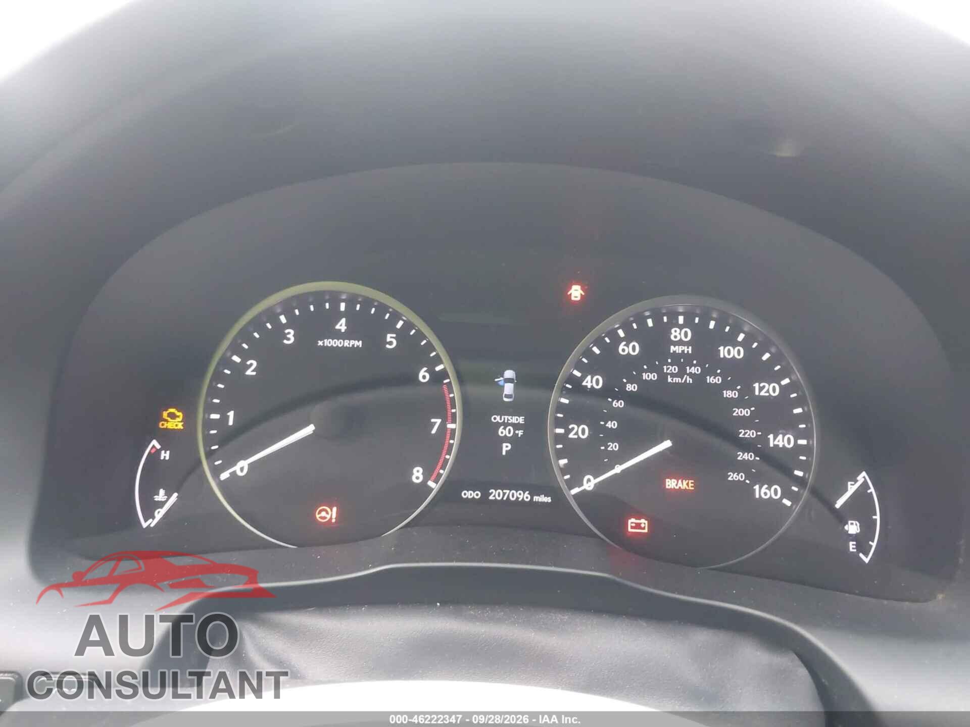 LEXUS ES 350 2014 - JTHBK1GG0E2097285