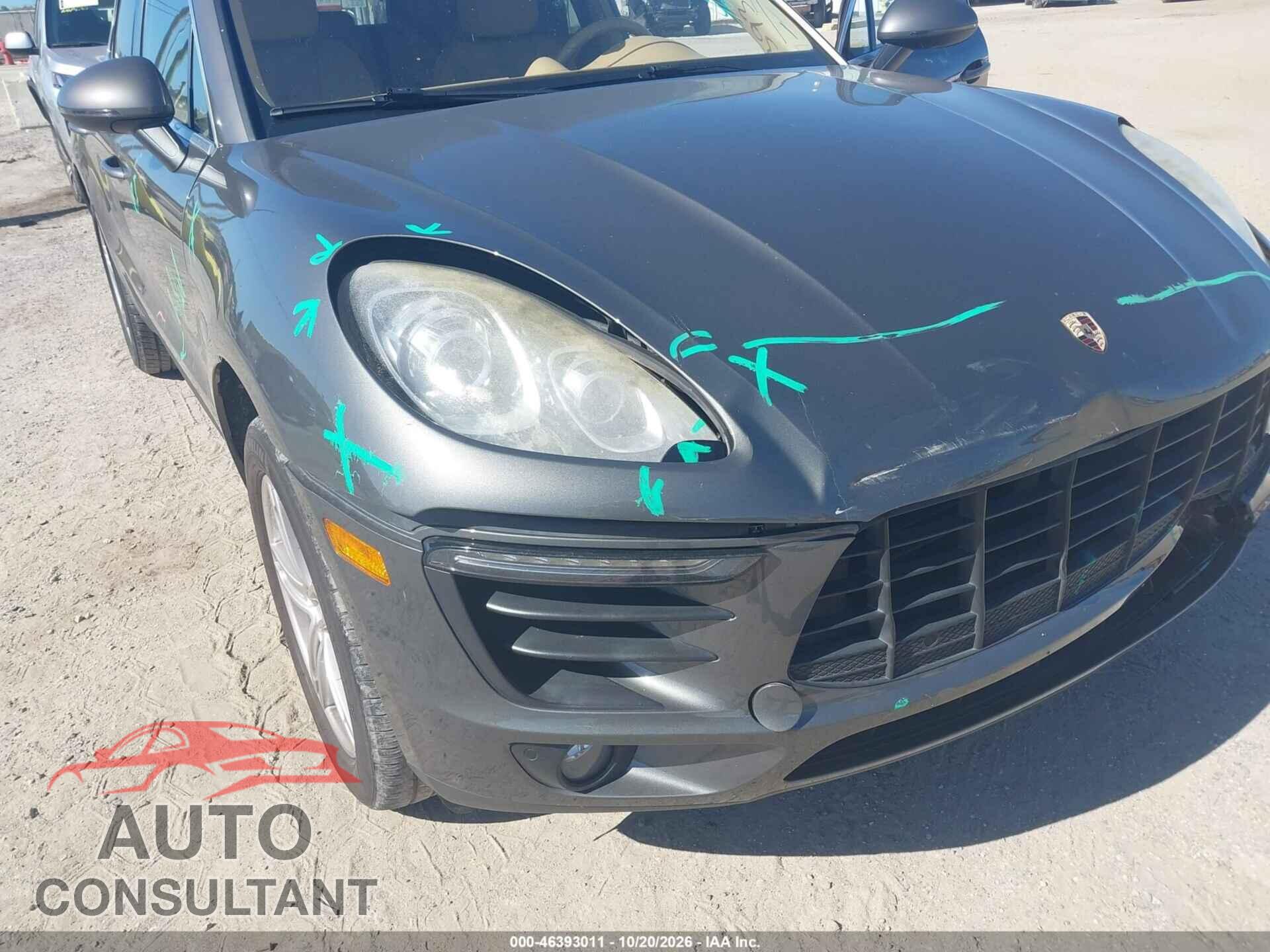 PORSCHE MACAN 2015 - WP1AB2A53FLB50372