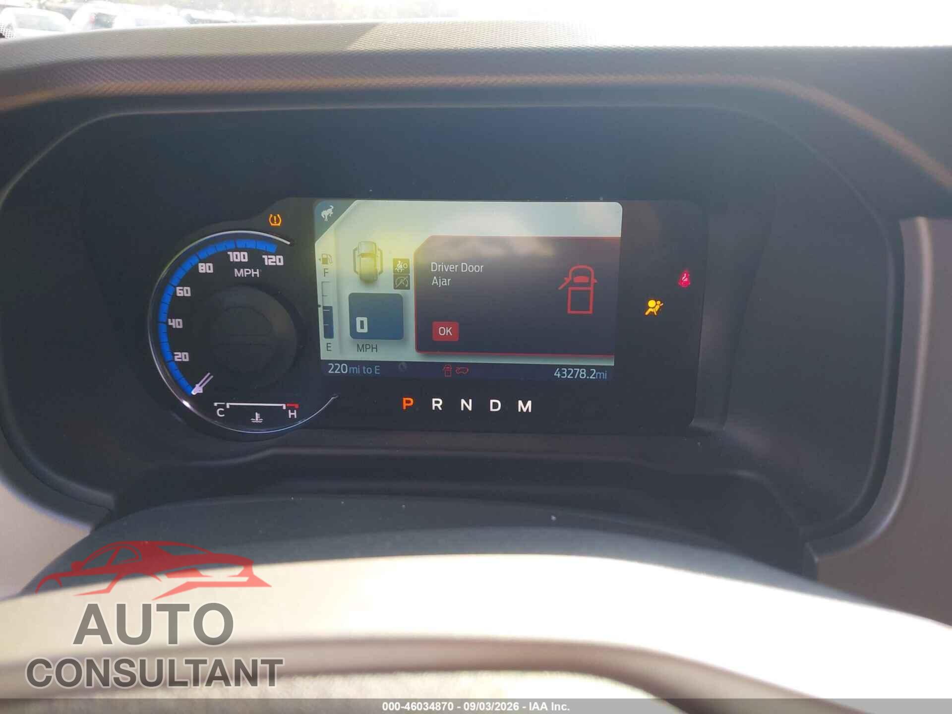 FORD BRONCO 2023 - 1FMEE5DP6PLC02910