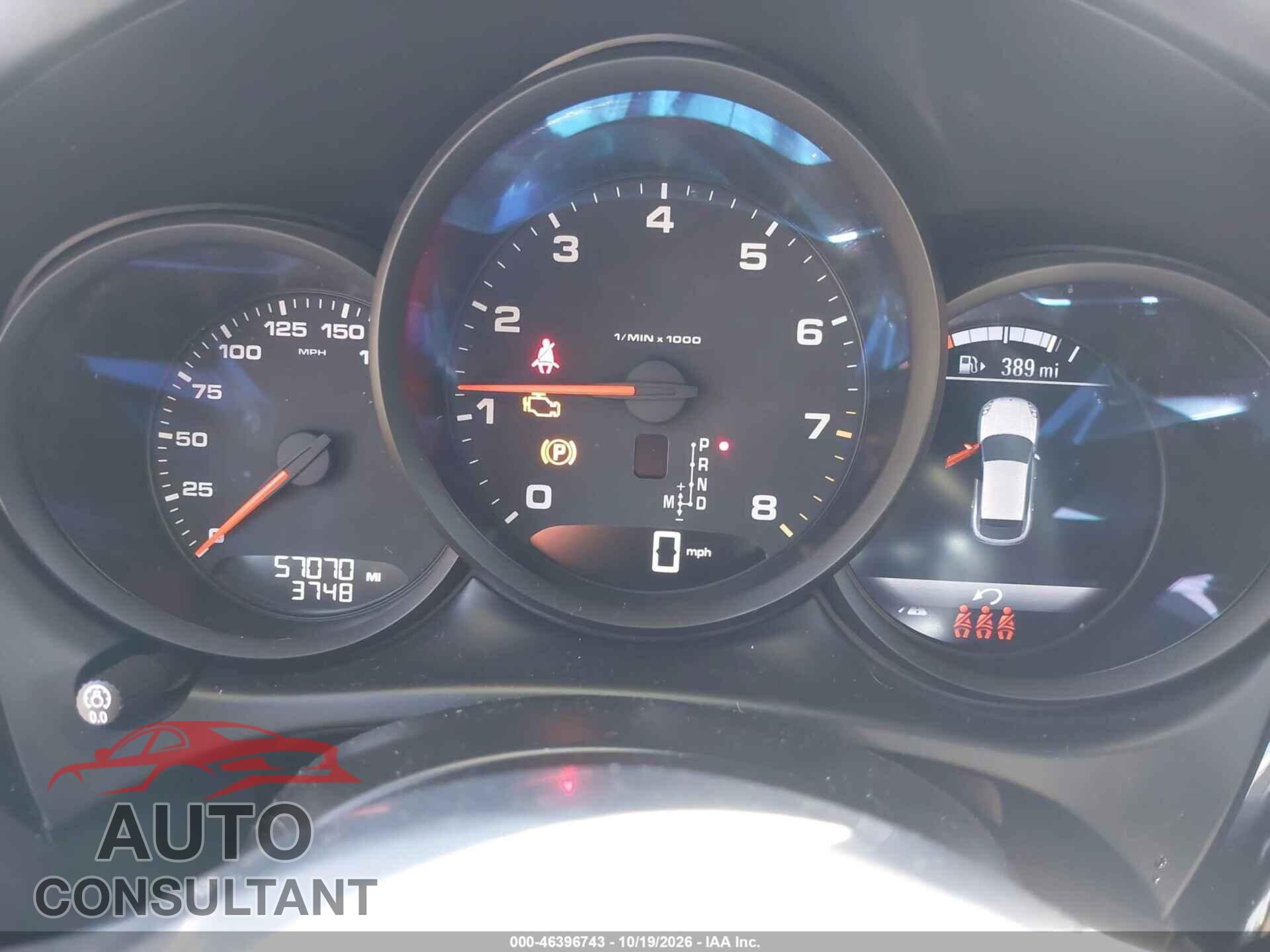 PORSCHE MACAN 2021 - WP1AA2A54MLB12505