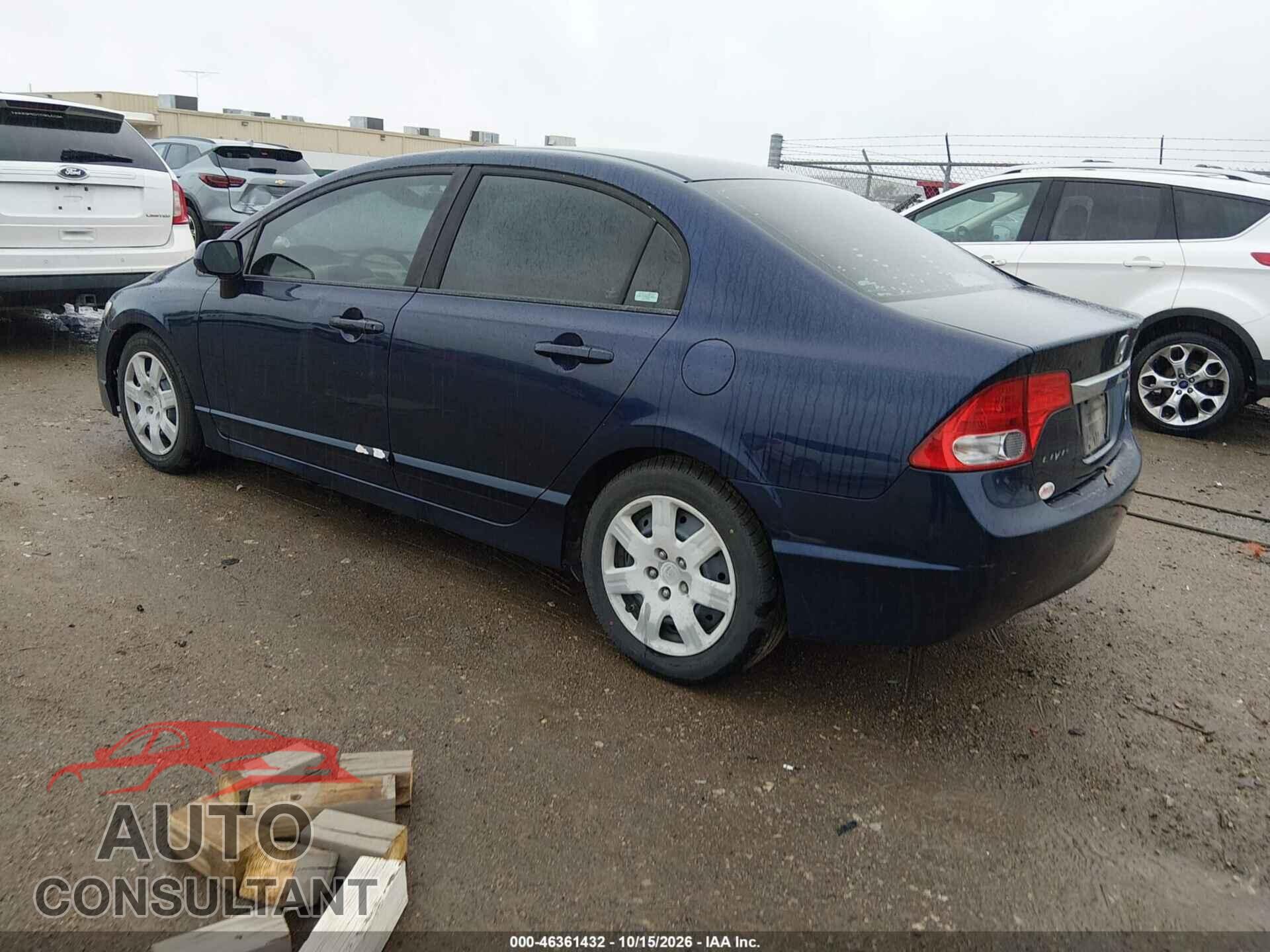 HONDA CIVIC 2009 - 19XFA16599E001913