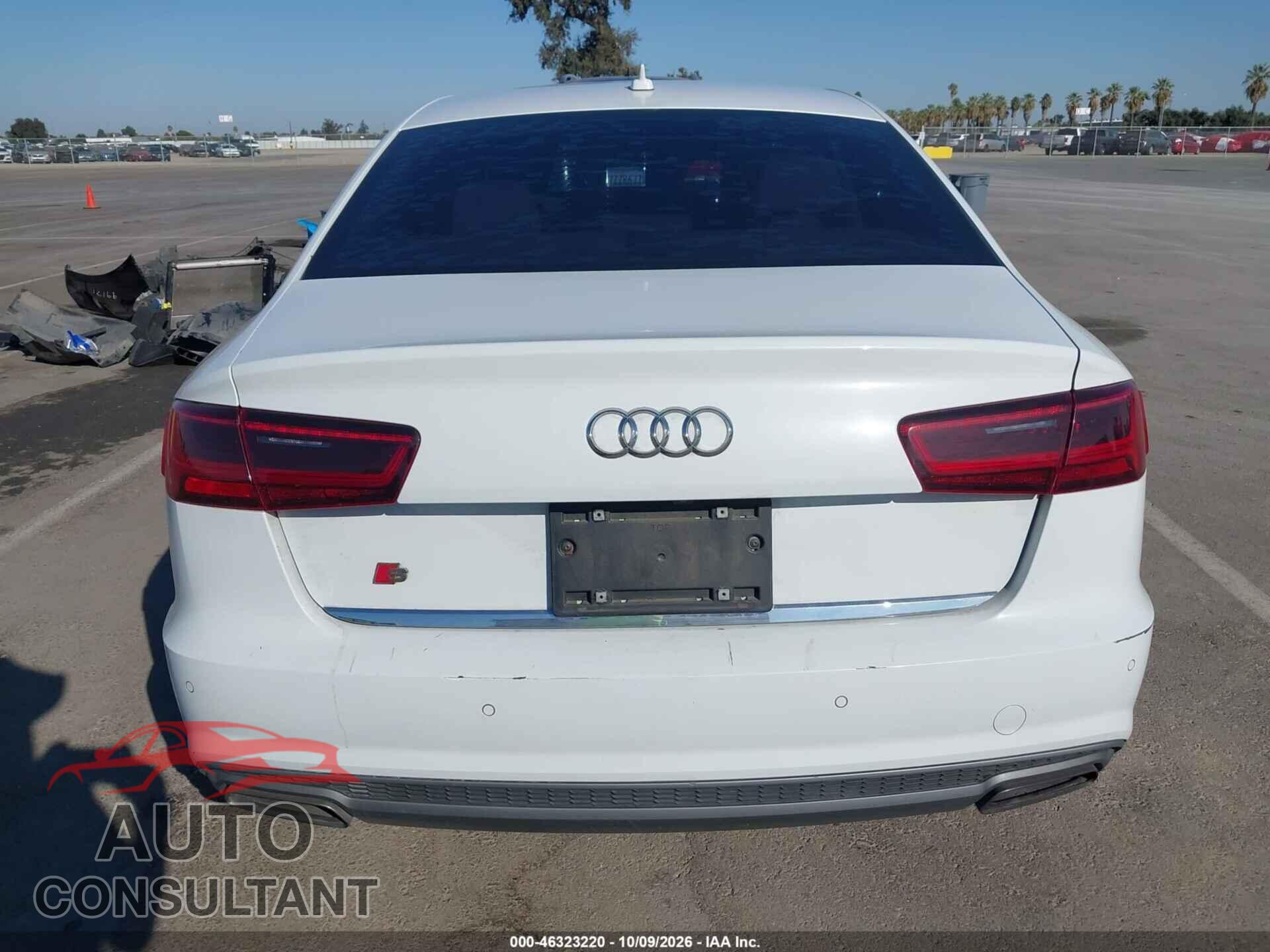 AUDI A6 2016 - WAUDFAFC1GN138289