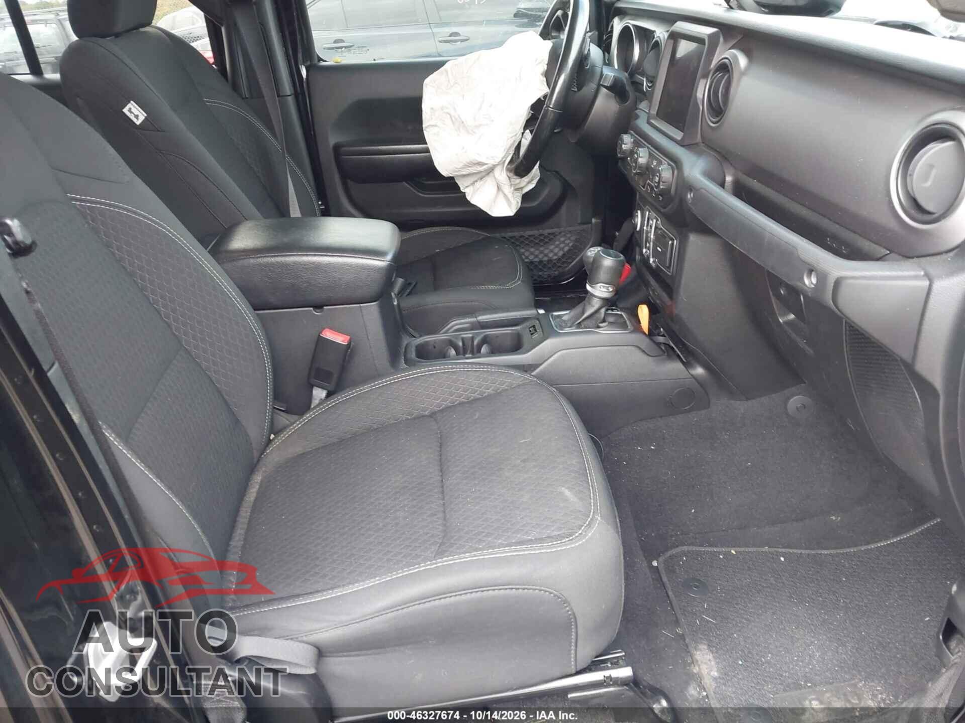 JEEP GLADIATOR 2021 - 1C6HJTAGXML519193