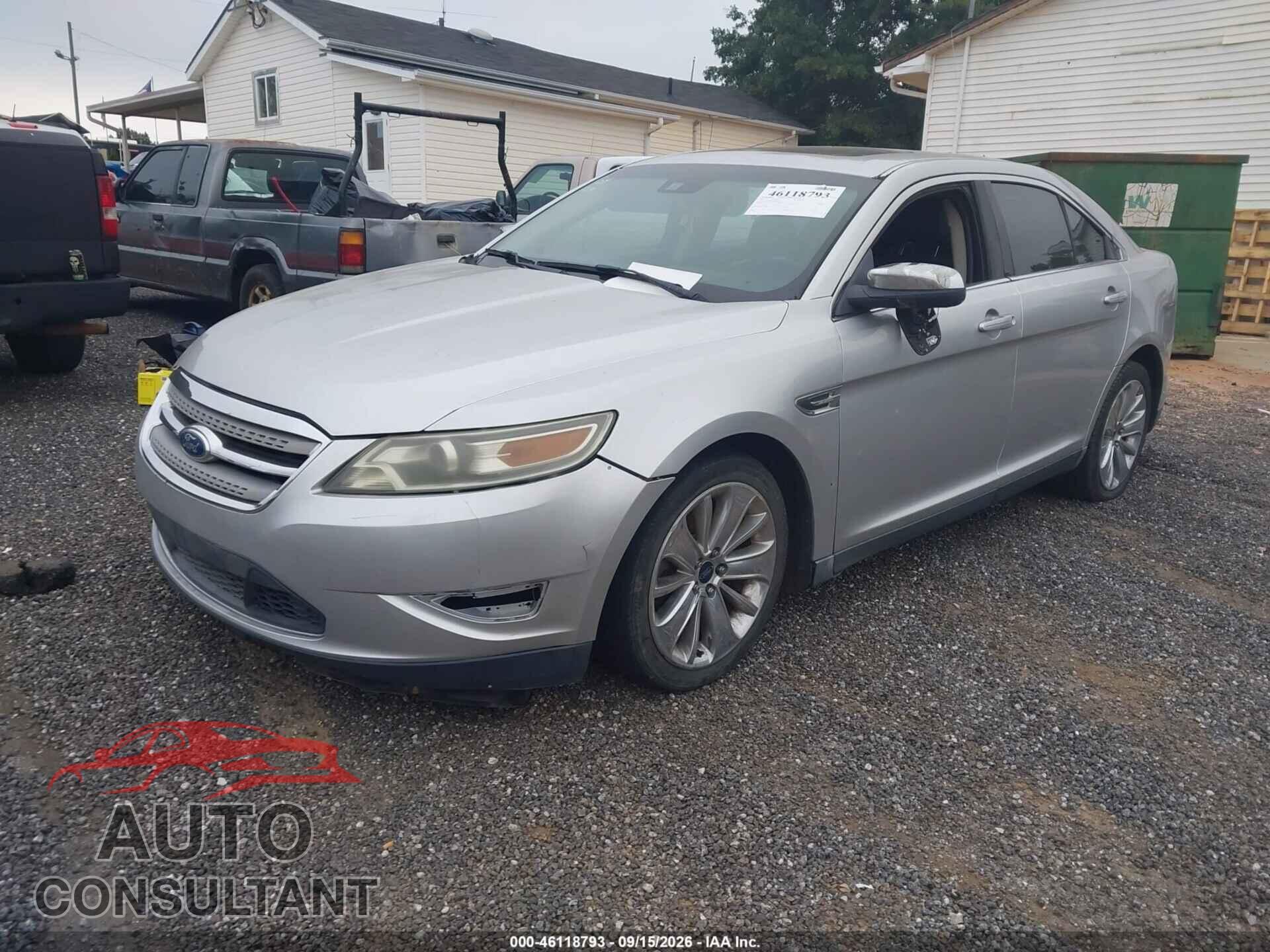 FORD TAURUS 2011 - 1FAHP2FW5BG176337