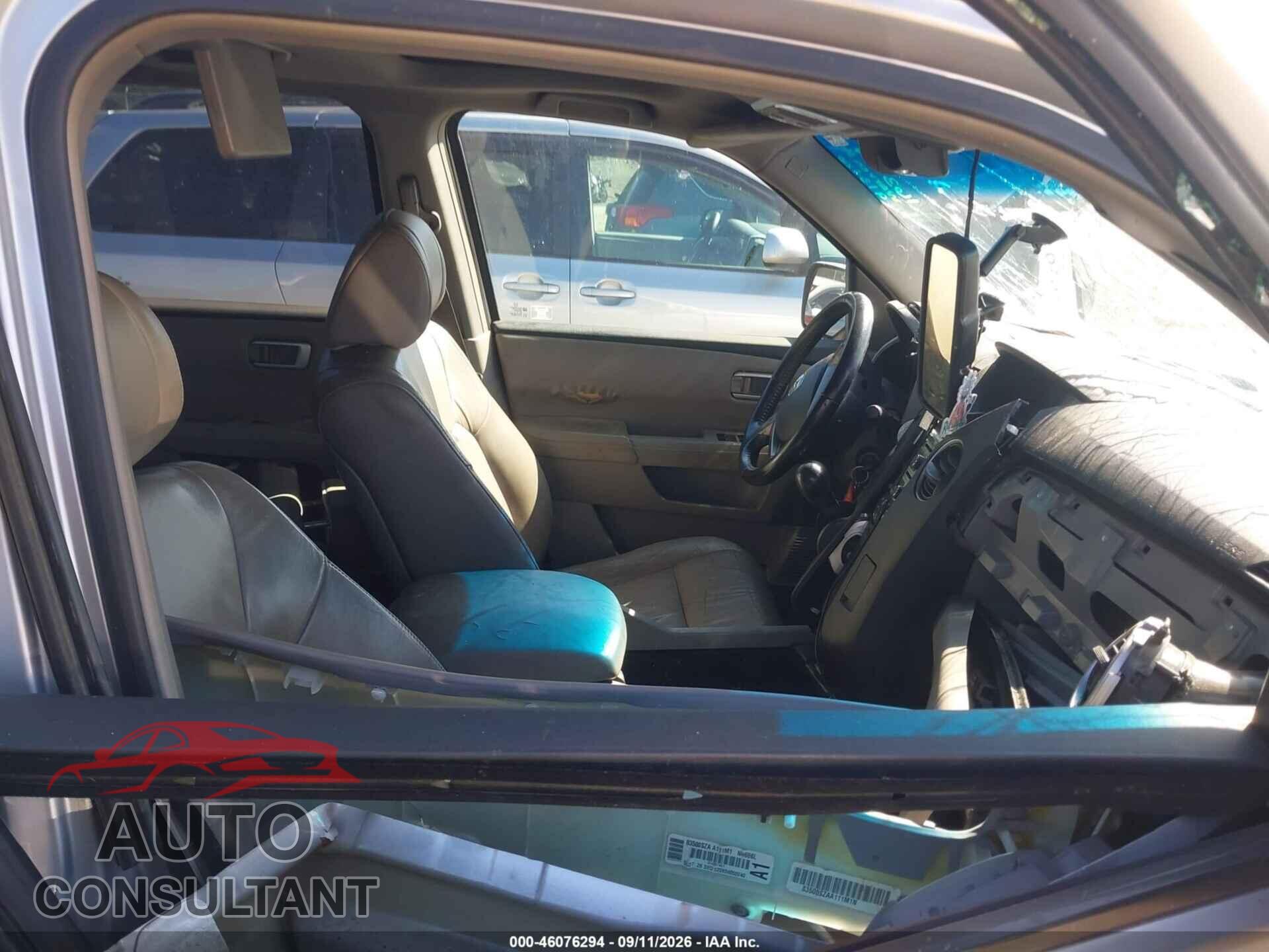 HONDA PILOT 2009 - 5FNYF48629B015034