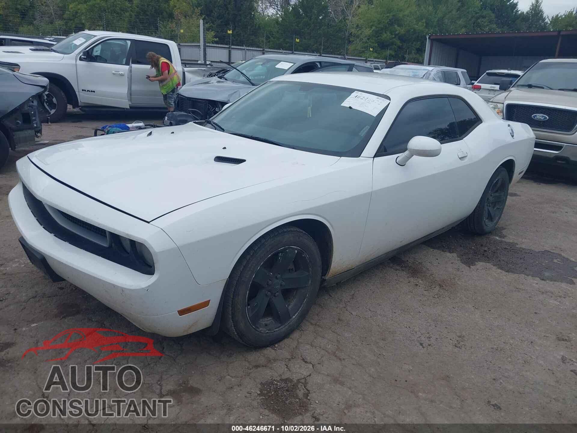 DODGE CHALLENGER 2013 - 2C3CDYAG9DH607337
