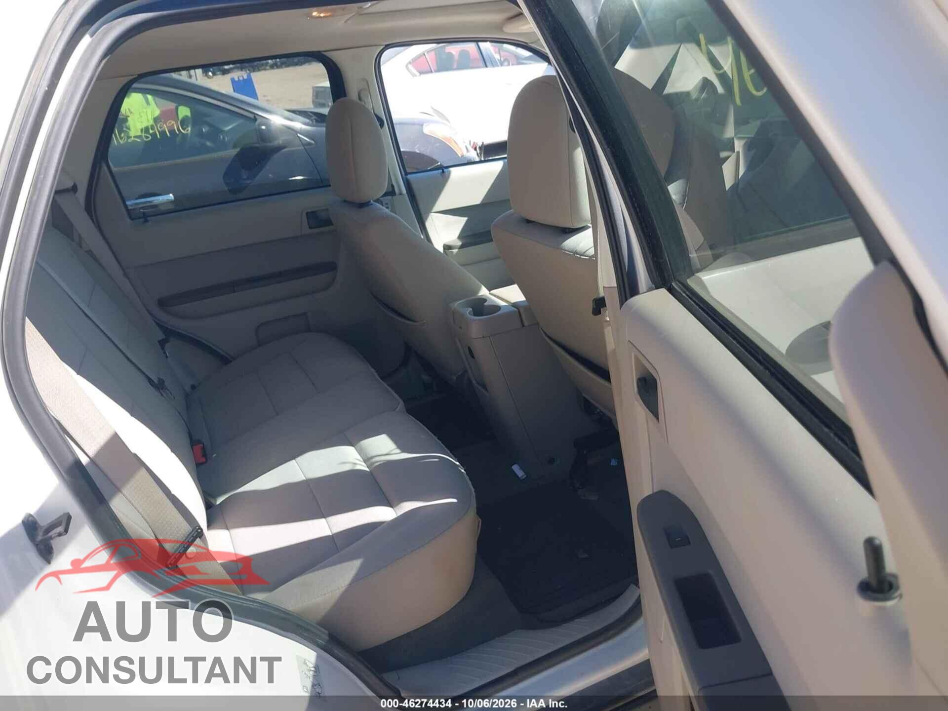 FORD ESCAPE 2011 - 1FMCU9D76BKC49919