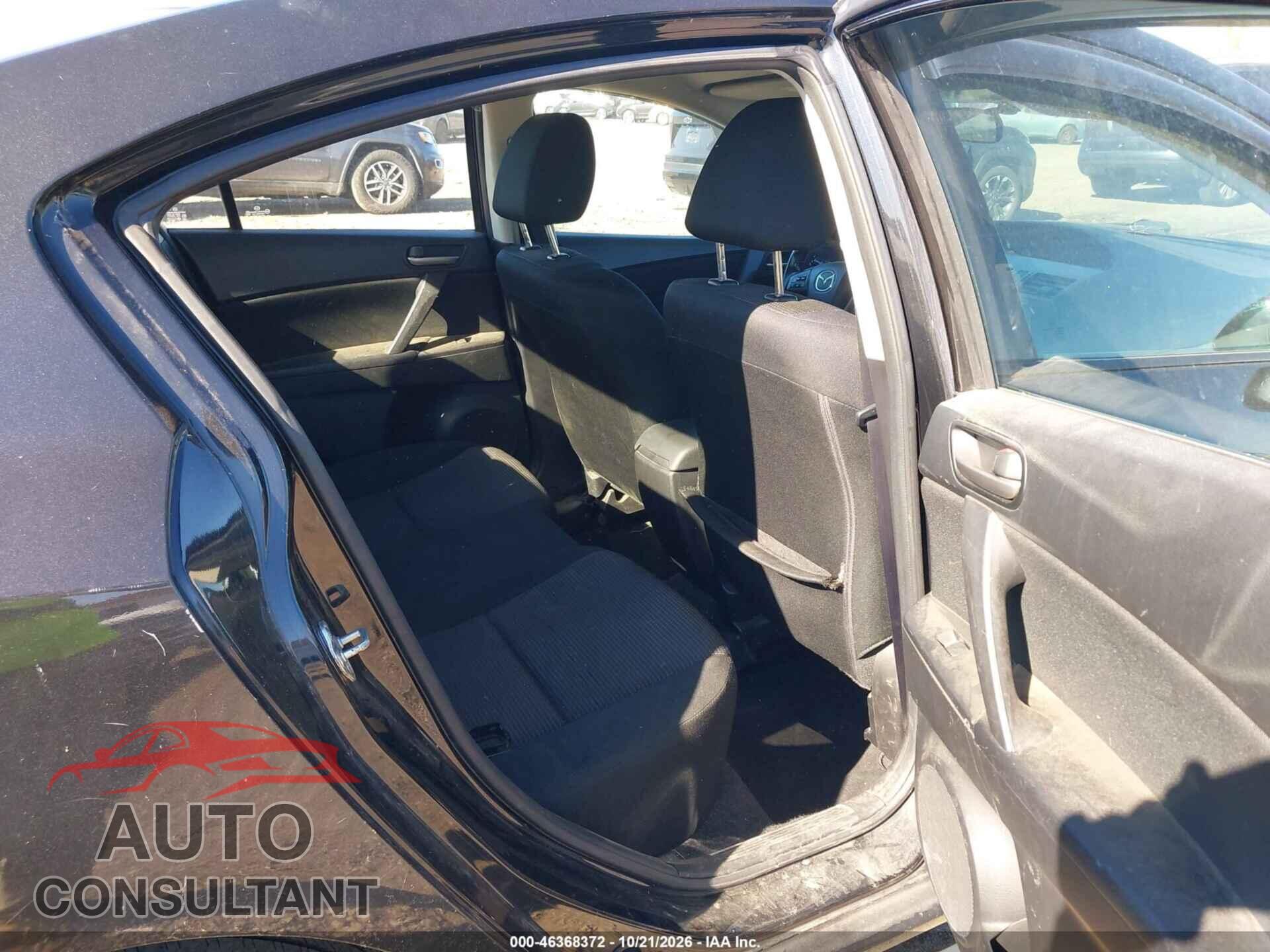 MAZDA MAZDA3 2012 - JM1BL1V88C1637799