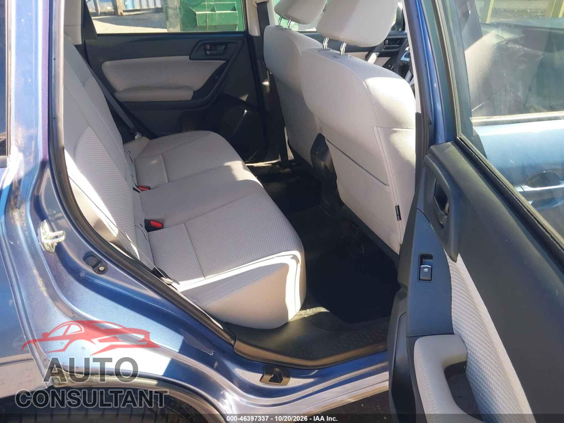 SUBARU FORESTER 2018 - JF2SJAECXJH453173