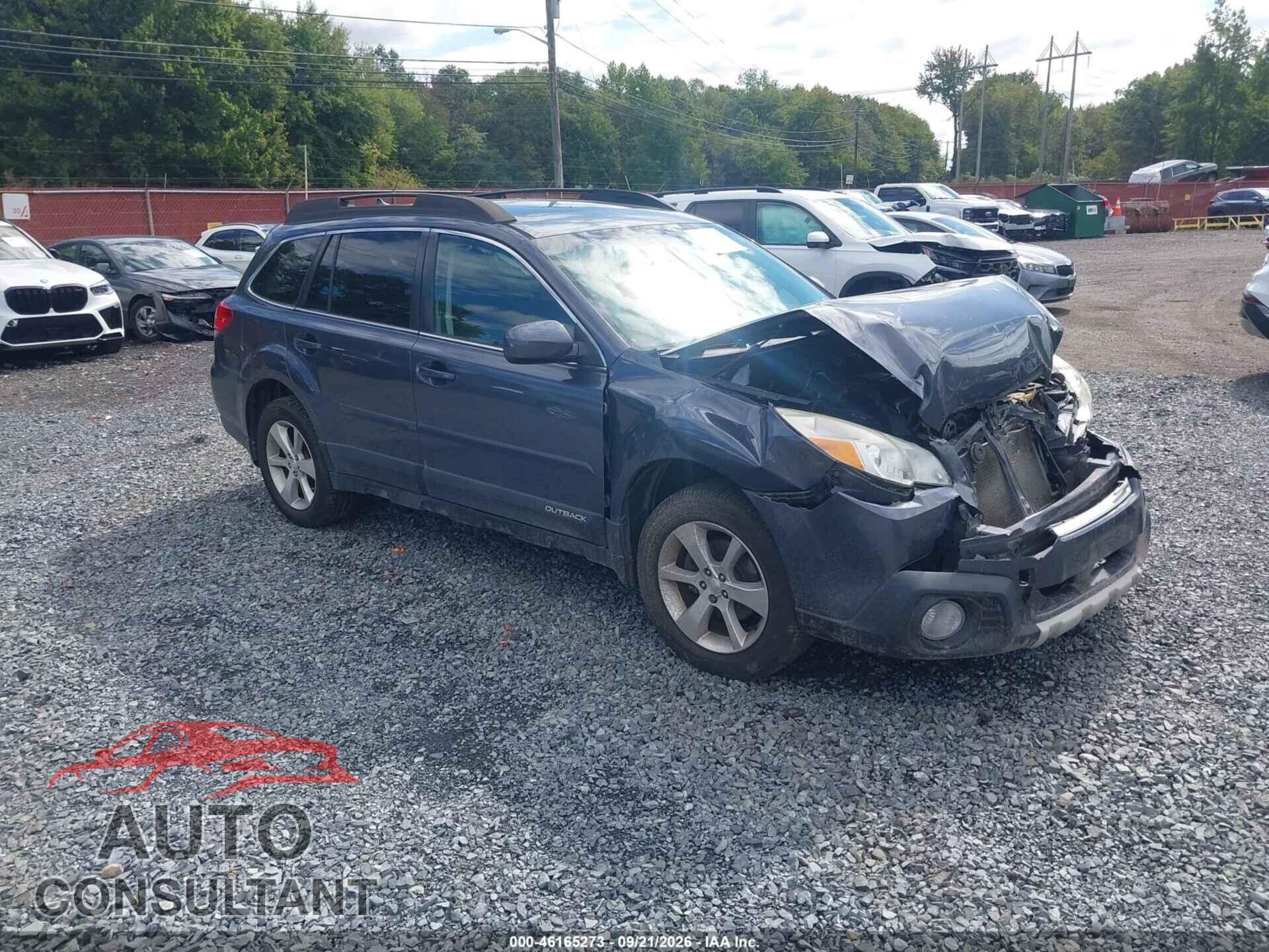 SUBARU OUTBACK 2014 - 4S4BRBLC8E3298119