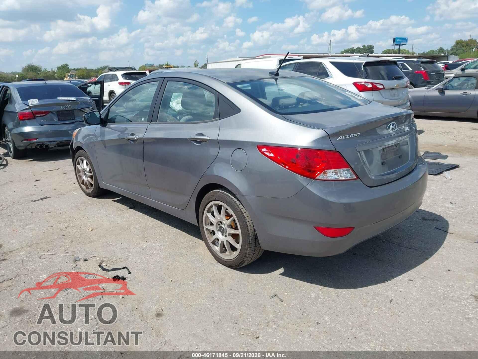 HYUNDAI ACCENT 2014 - KMHCU4AEXEU771838