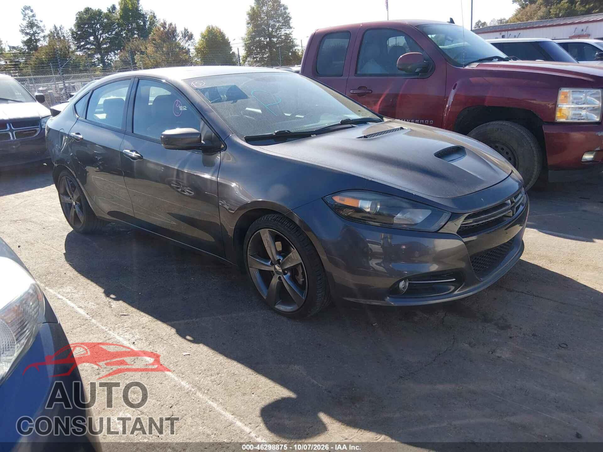 DODGE DART 2016 - 1C3CDFEBXGD680852