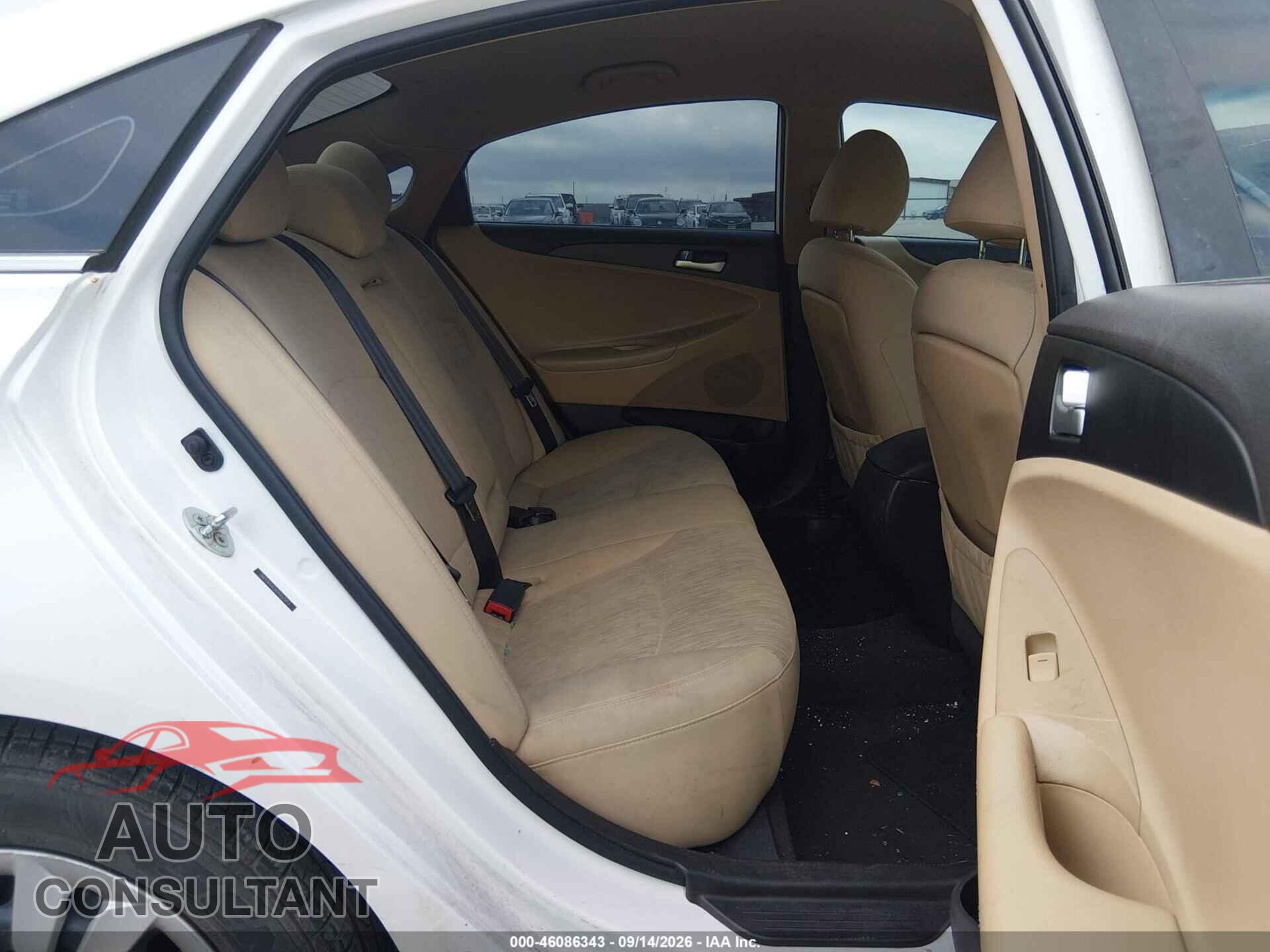 HYUNDAI SONATA 2012 - 5NPEB4AC5CH457913