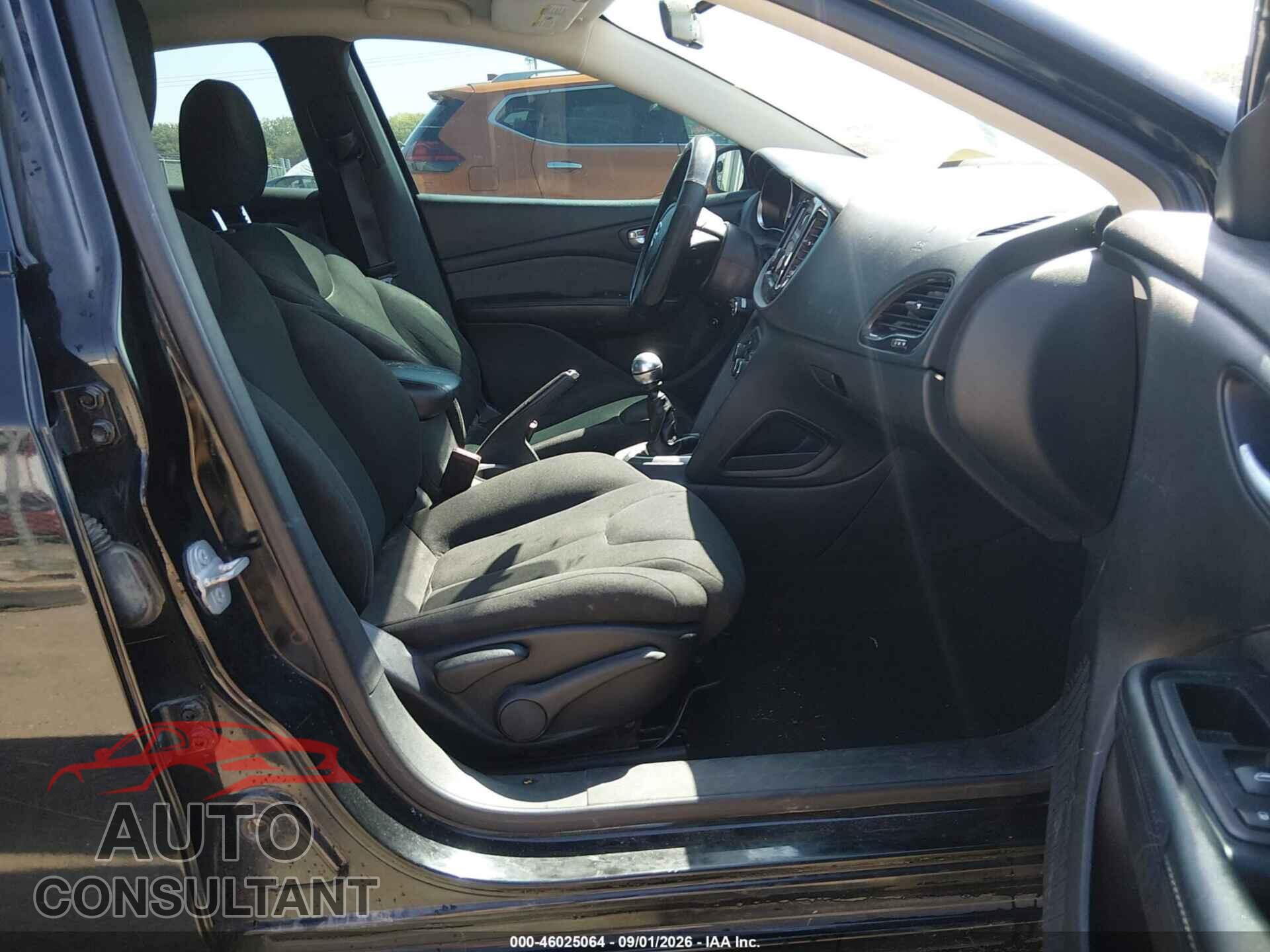 DODGE DART 2013 - 1C3CDFAAXDD339329