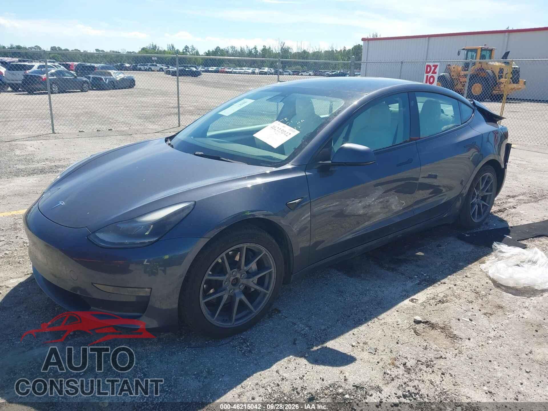 TESLA MODEL 3 2022 - 5YJ3E1EBXNF103448