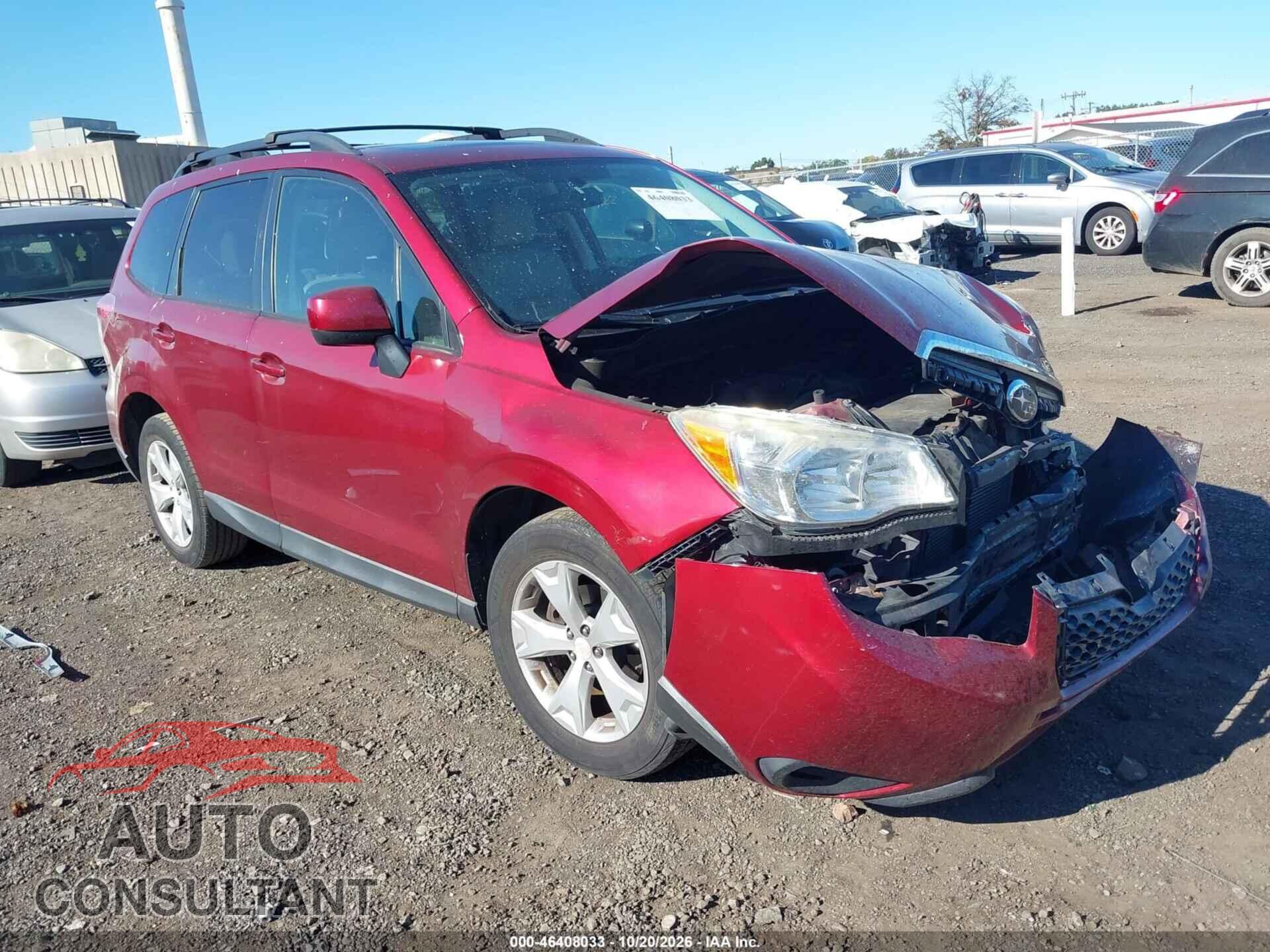SUBARU FORESTER 2014 - JF2SJAEC4EH523322
