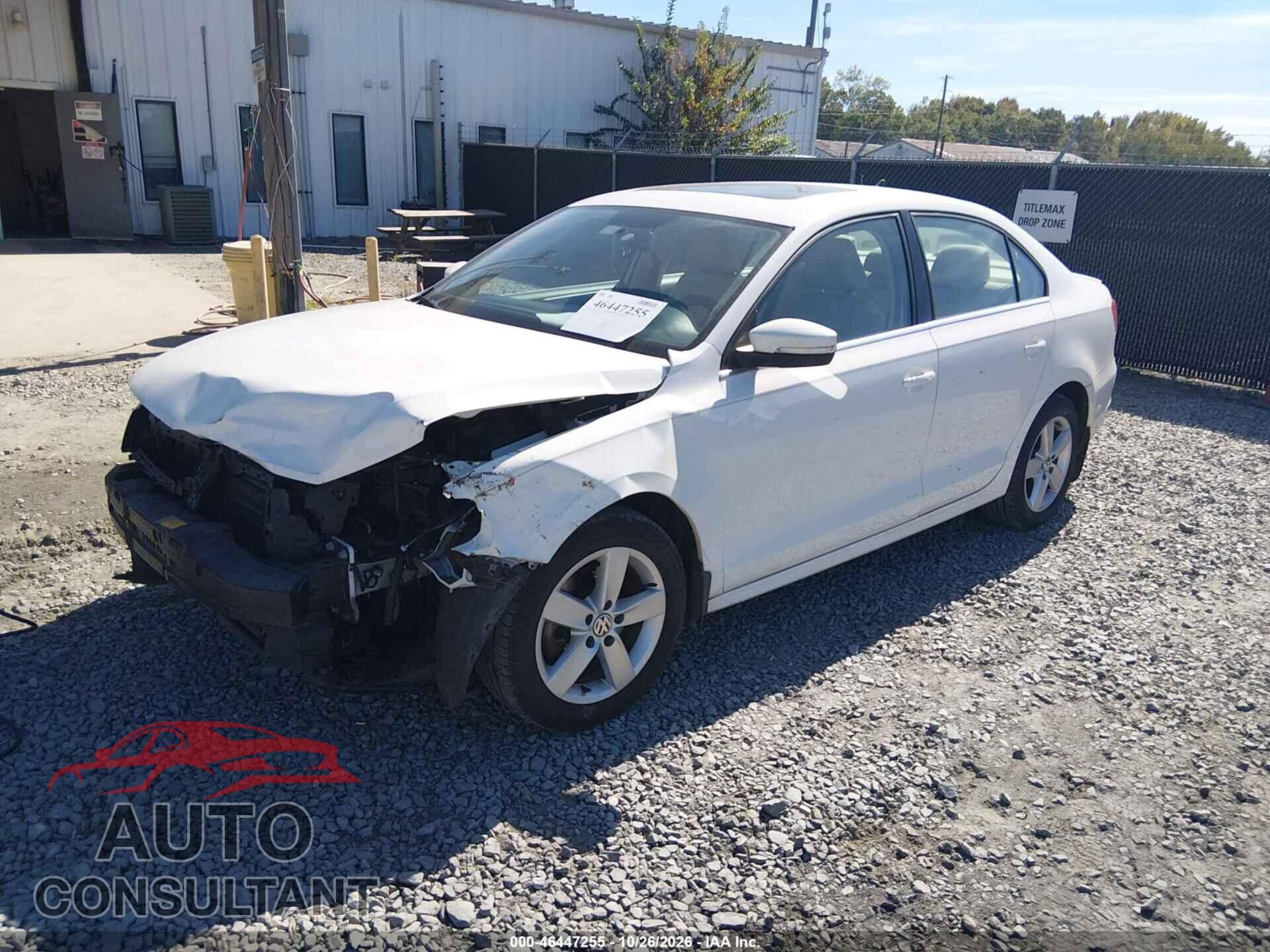 VOLKSWAGEN JETTA 2012 - 3VWLL7AJ3CM363900