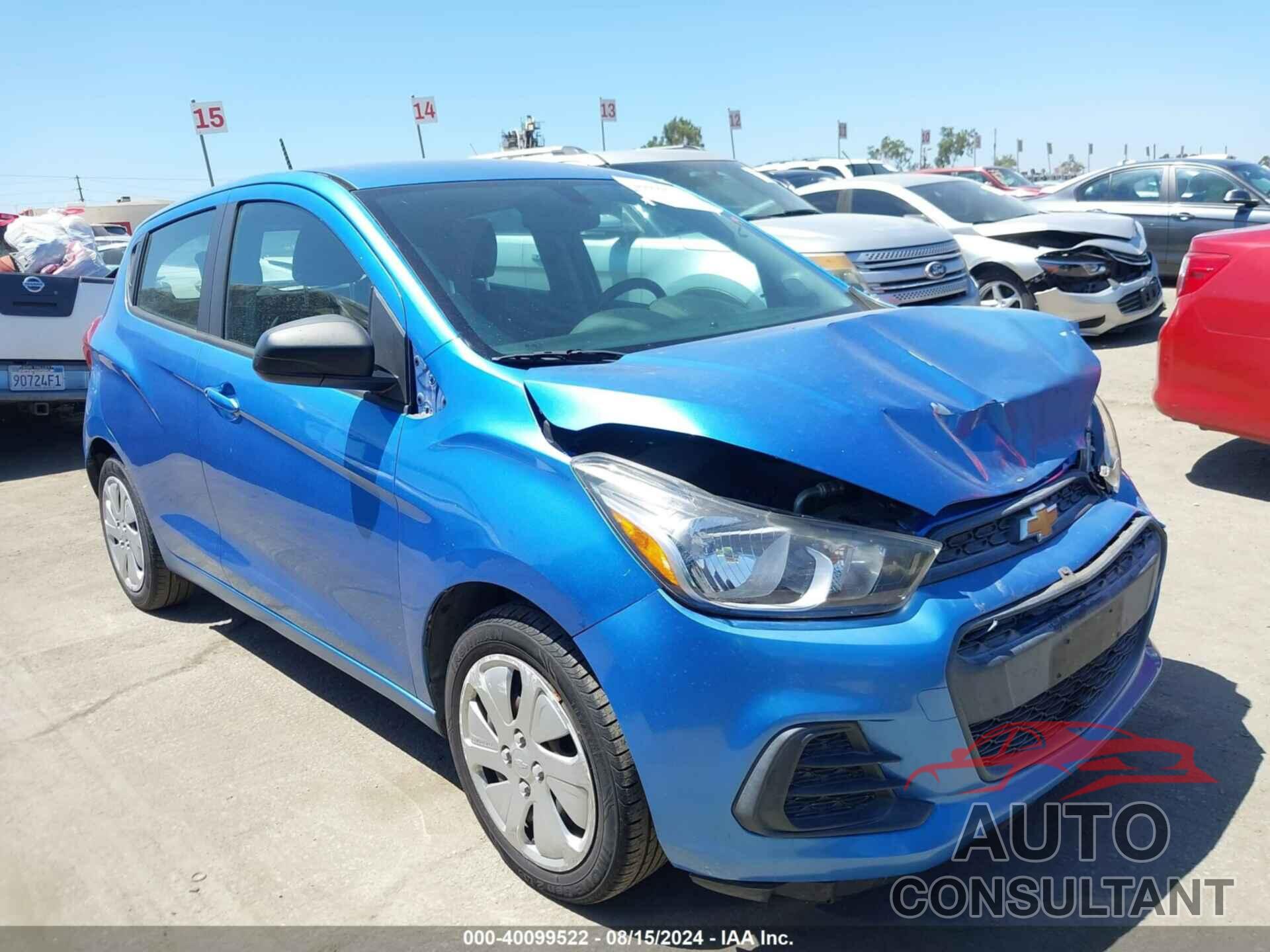 CHEVROLET SPARK 2016 - KL8CB6SA3GC562542