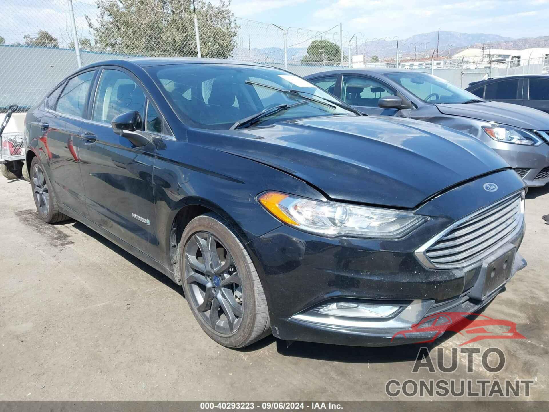 FORD FUSION HYBRID 2018 - 3FA6P0LU1JR169472