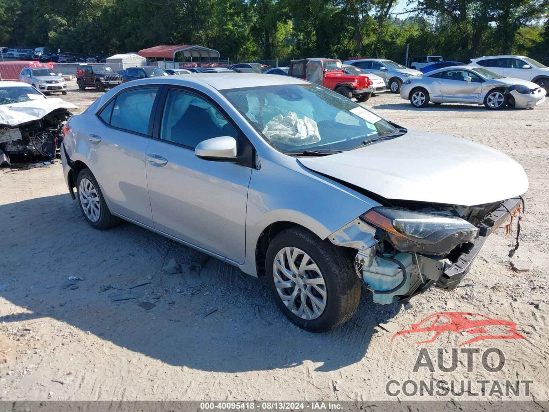 TOYOTA COROLLA 2019 - 5YFBURHE7KP938264