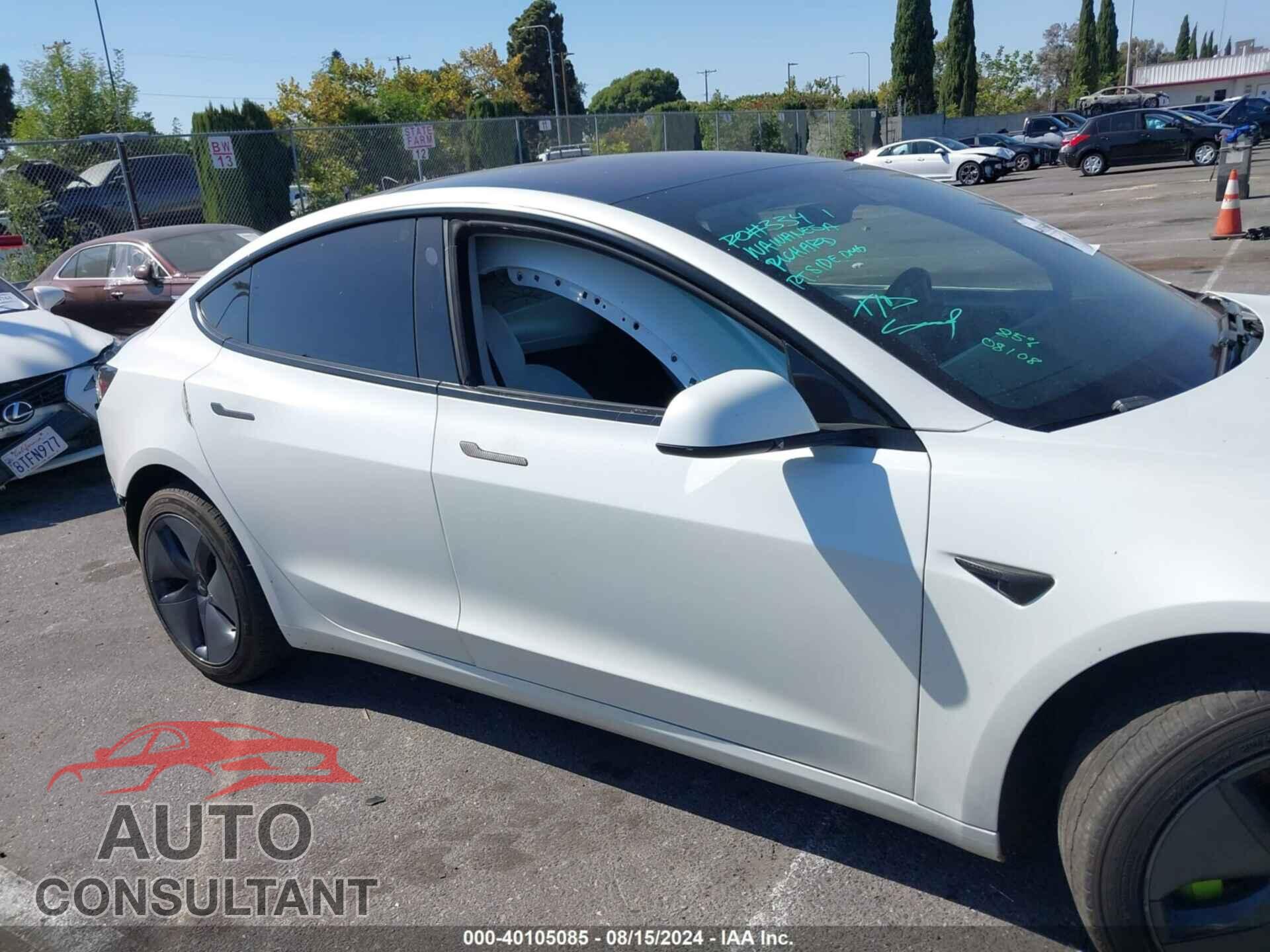 TESLA MODEL 3 2018 - 5YJ3E1EB5JF112939