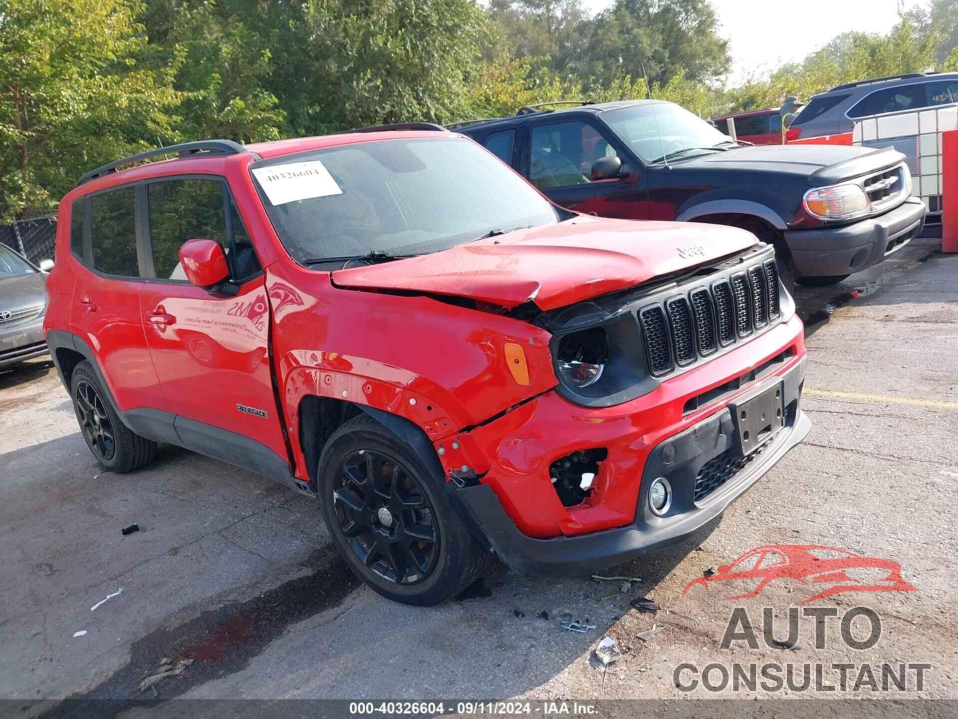 JEEP RENEGADE 2019 - ZACNJABB3KPJ96985