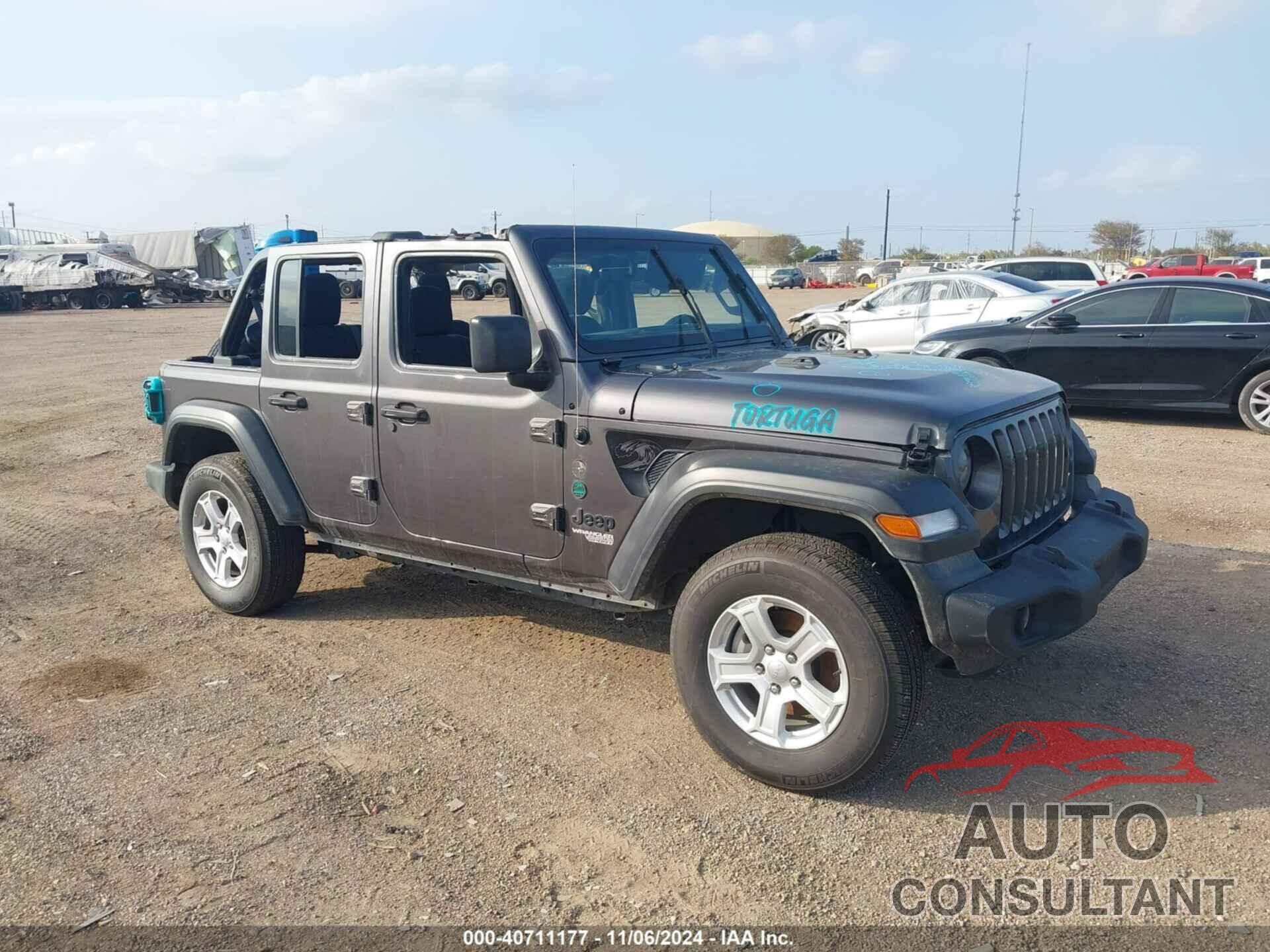 JEEP WRANGLER UNLIMITED 2021 - 1C4HJXDN8MW728635