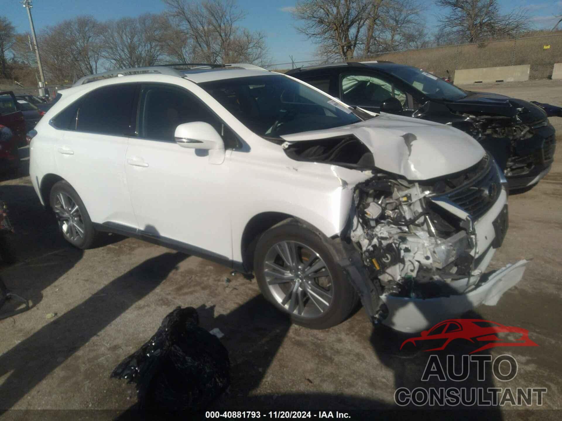 LEXUS RX 350 2015 - 2T2BK1BA7FC264180
