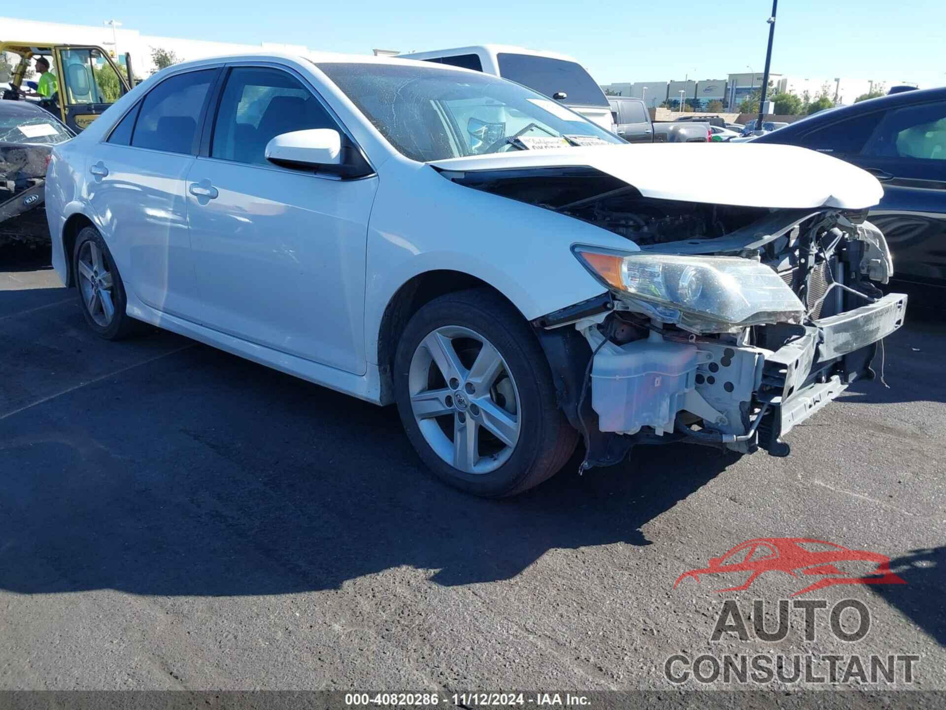 TOYOTA CAMRY 2013 - 4T1BF1FK0DU691952