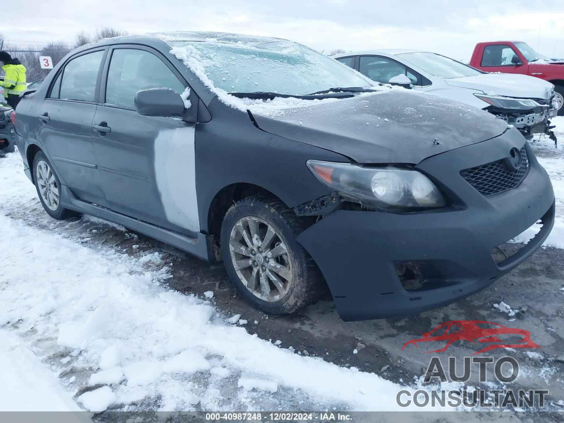 TOYOTA COROLLA 2009 - 2T1BU40E79C066578