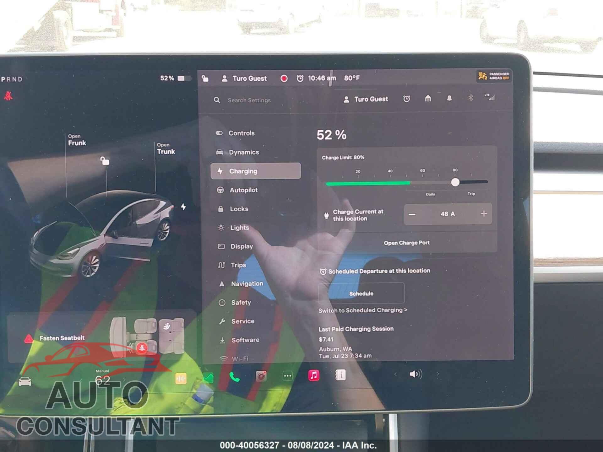 TESLA MODEL 3 2019 - 5YJ3E1EB3KF477458