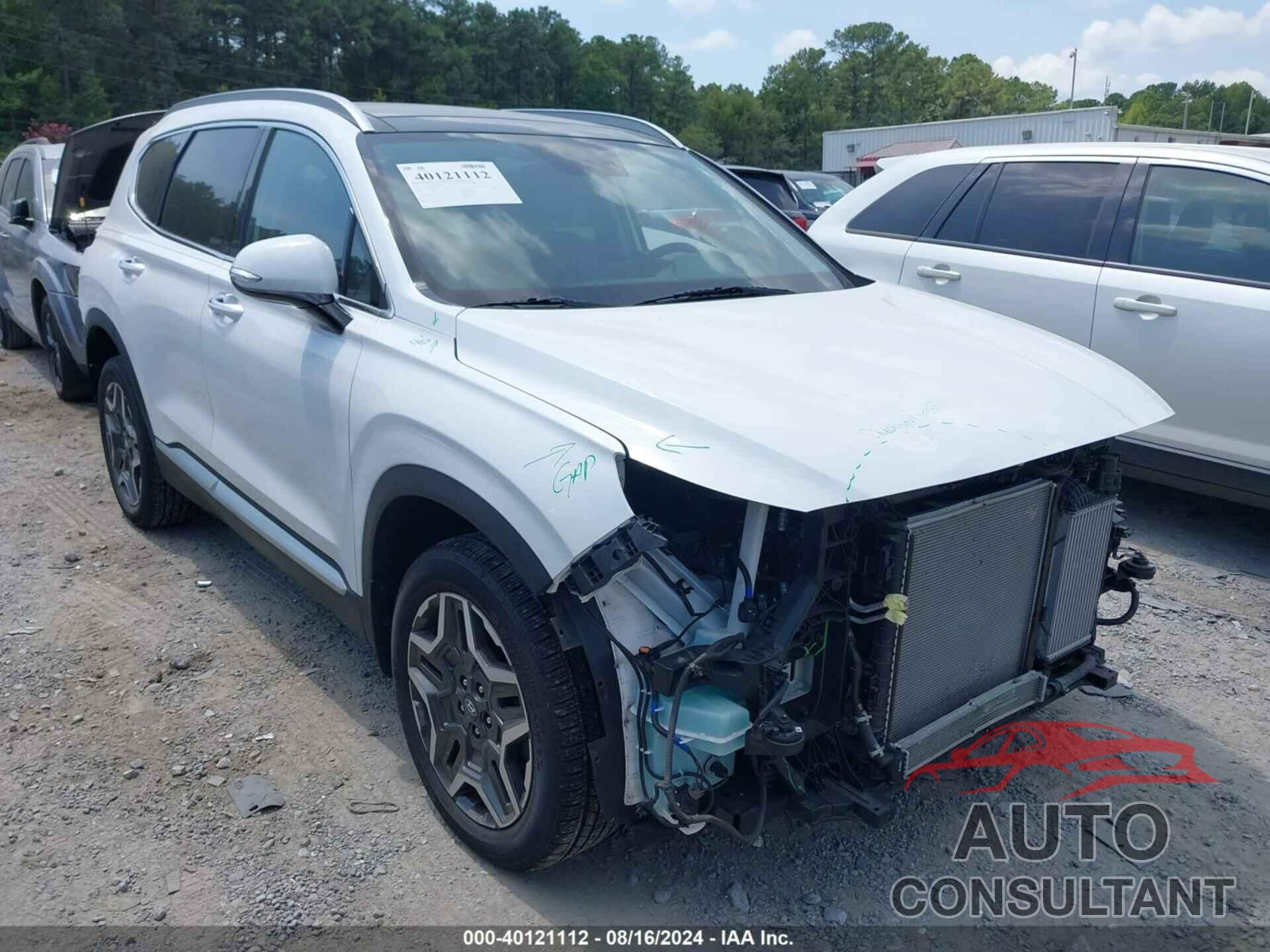 HYUNDAI SANTA FE HYBRID 2021 - KM8S3DA16MU002764