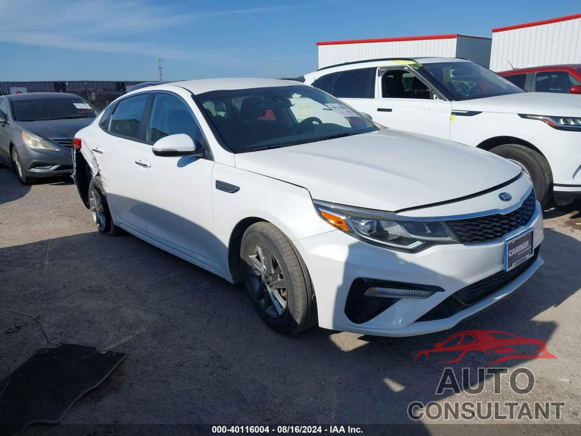 KIA OPTIMA 2019 - 5XXGT4L37KG299460