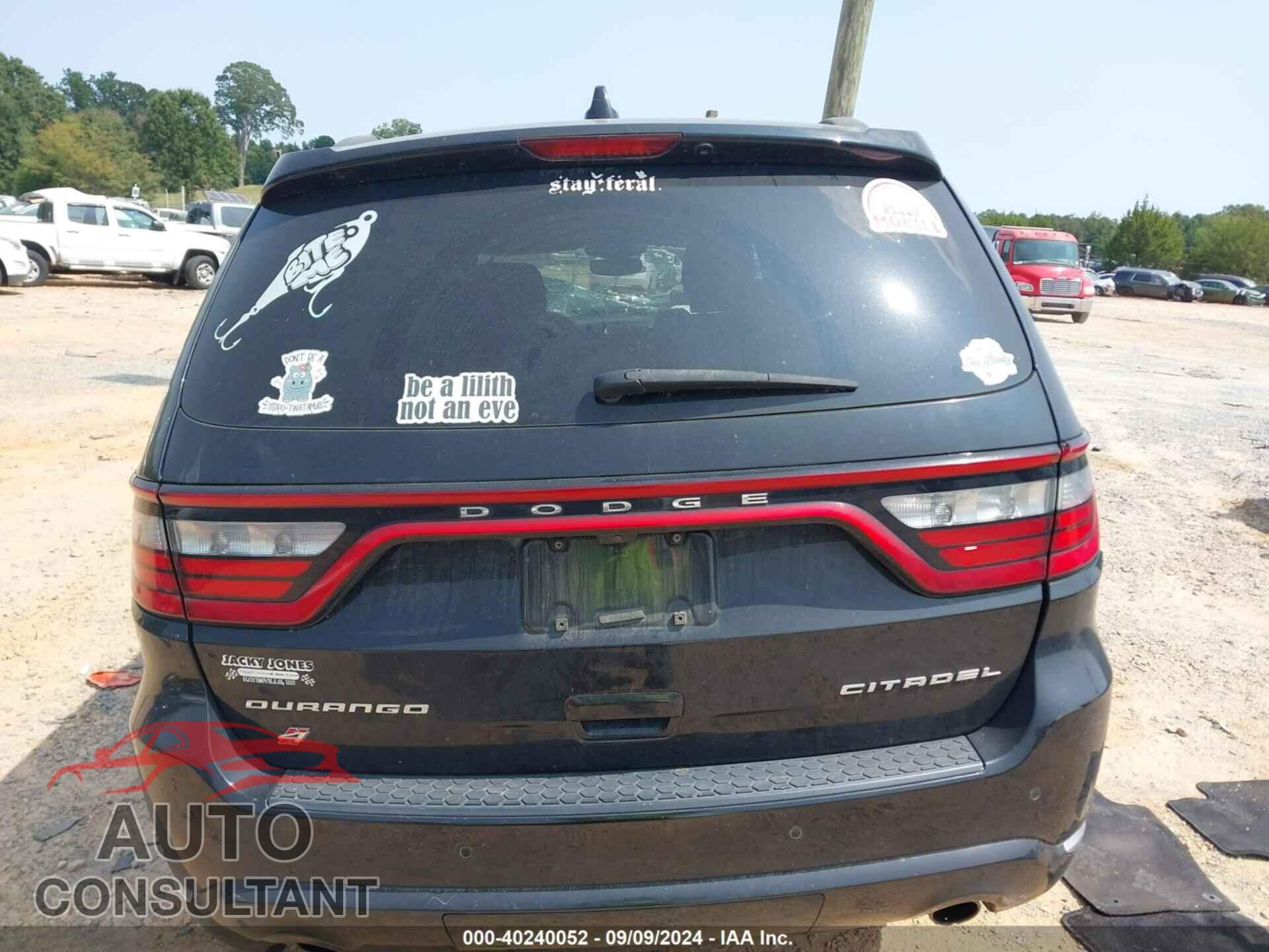DODGE DURANGO 2018 - 1C4RDJEG9JC404695