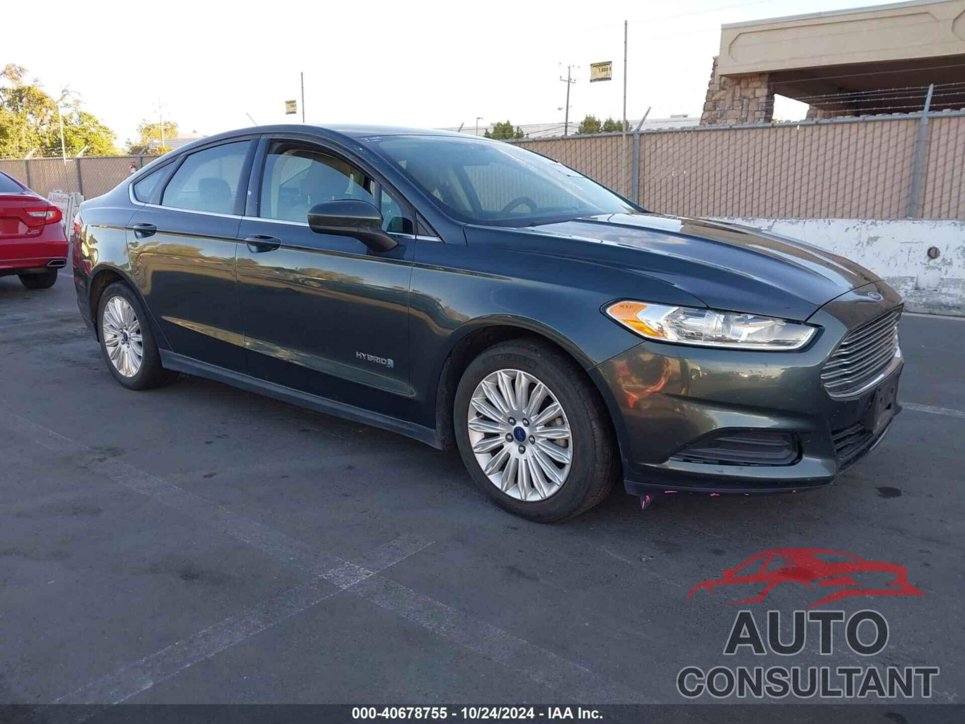 FORD FUSION HYBRID 2016 - 3FA6P0UU8GR126240