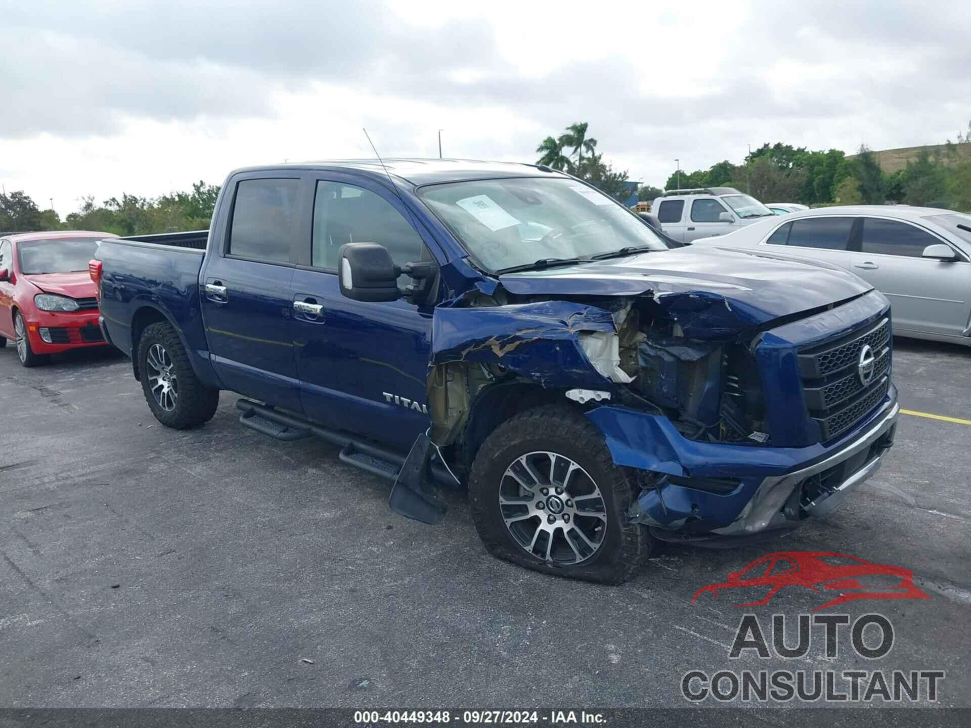 NISSAN TITAN 2021 - 1N6AA1EF3MN537049