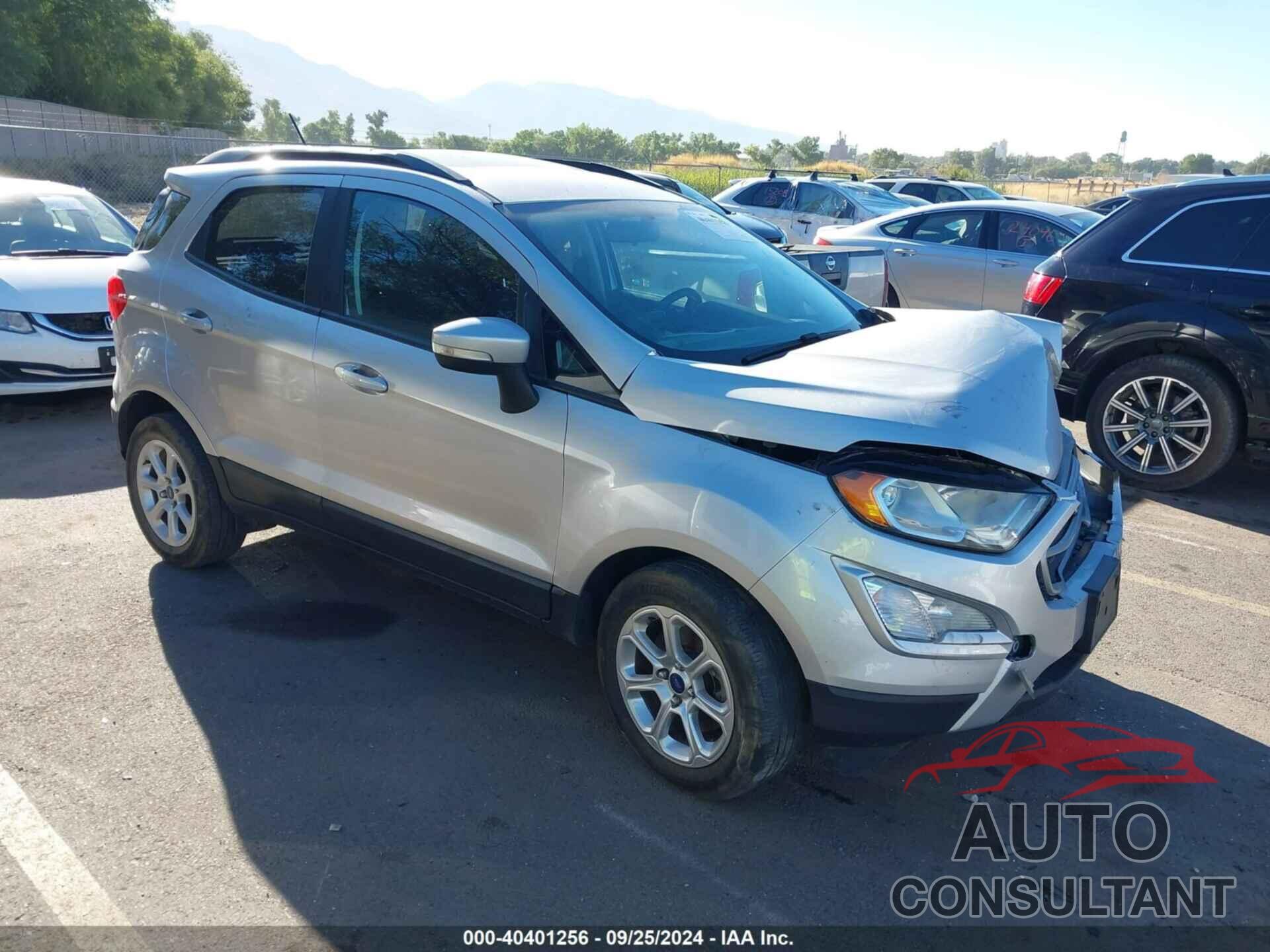 FORD ECOSPORT 2018 - MAJ3P1TE7JC177639