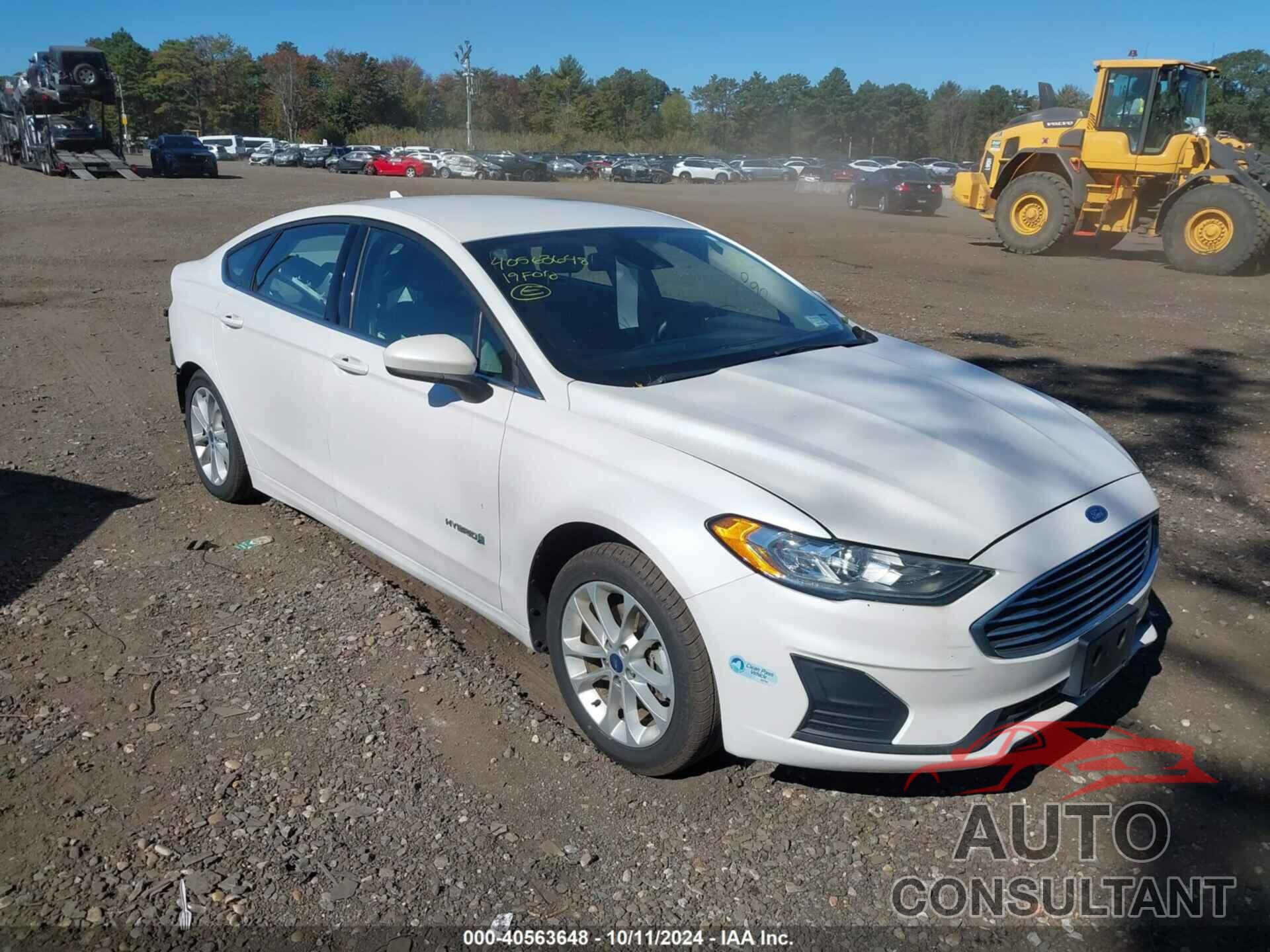 FORD FUSION HYBRID 2019 - 3FA6P0LU7KR125705