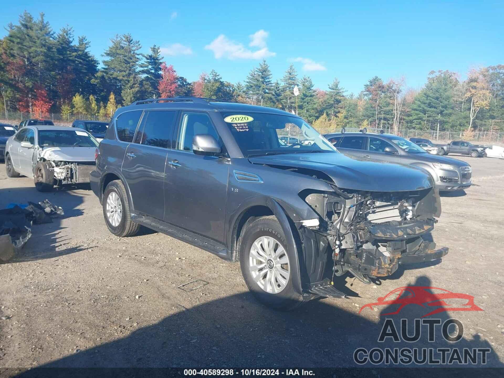 NISSAN ARMADA 2020 - JN8AY2NC6L9616608