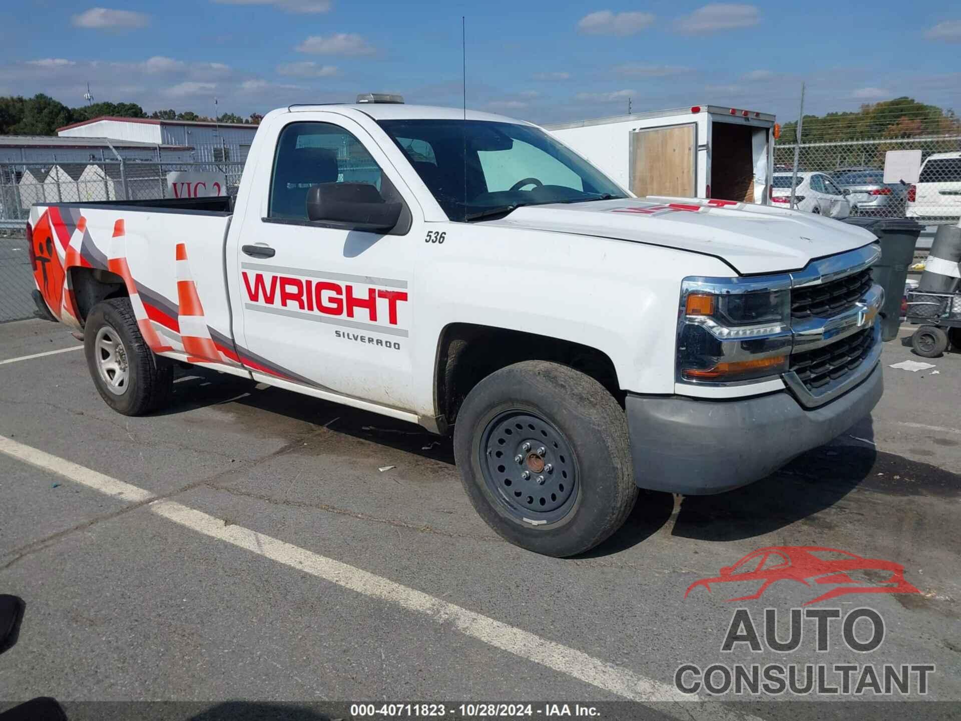 CHEVROLET SILVERADO 1500 2017 - 1GCNCNEH9HZ401997