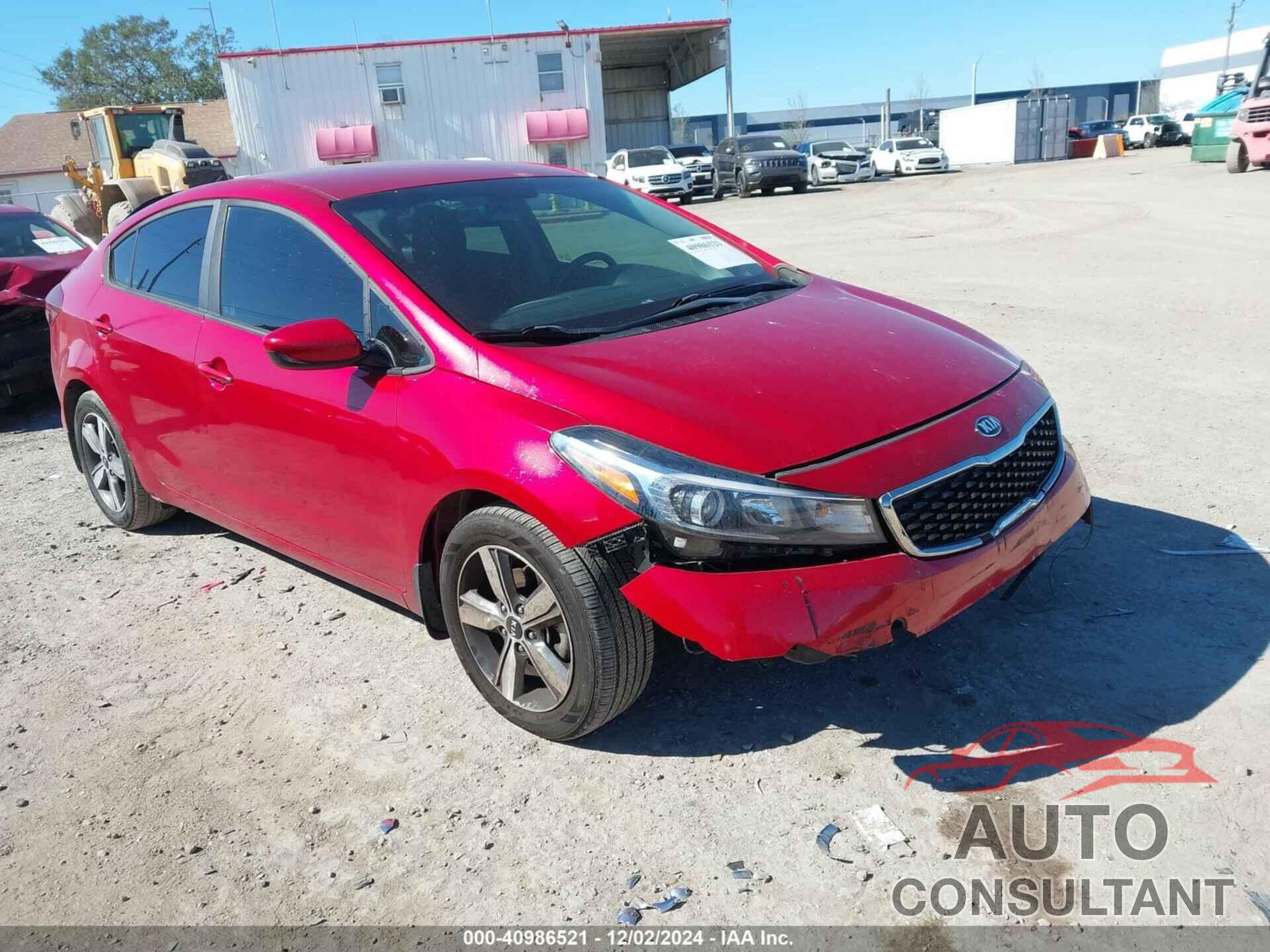 KIA FORTE 2018 - 3KPFL4A78JE176761