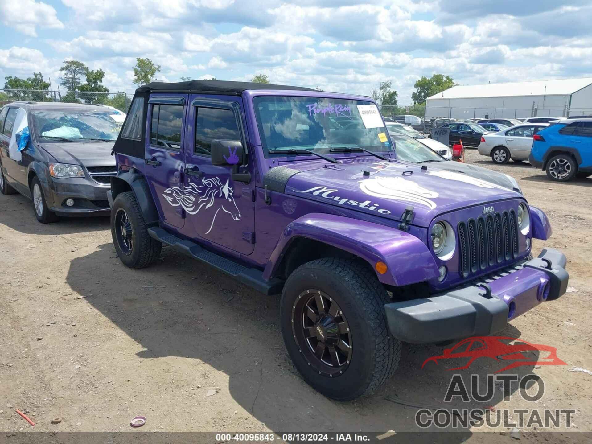 JEEP WRANGLER UNLIMITED 2017 - 1C4BJWEG3HL667296
