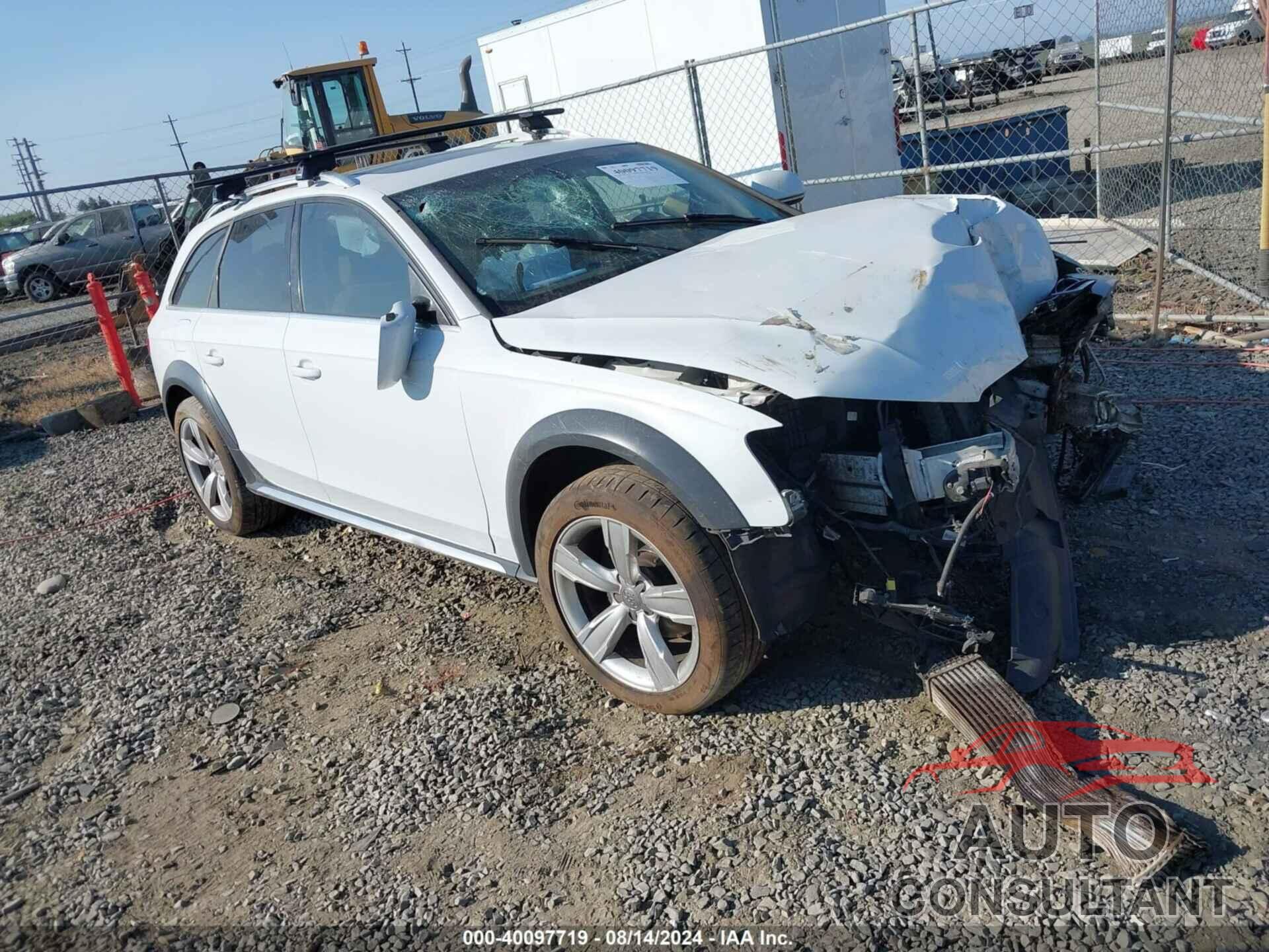 AUDI A4 ALLROAD 2016 - WA1UFAFL7GA000583