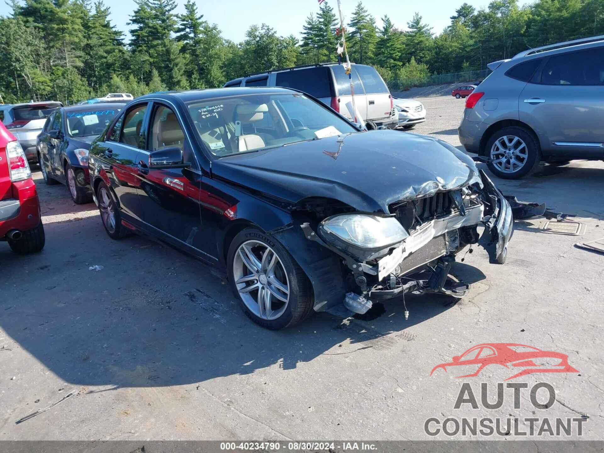MERCEDES-BENZ C 300 2013 - WDDGF8AB7DR248524