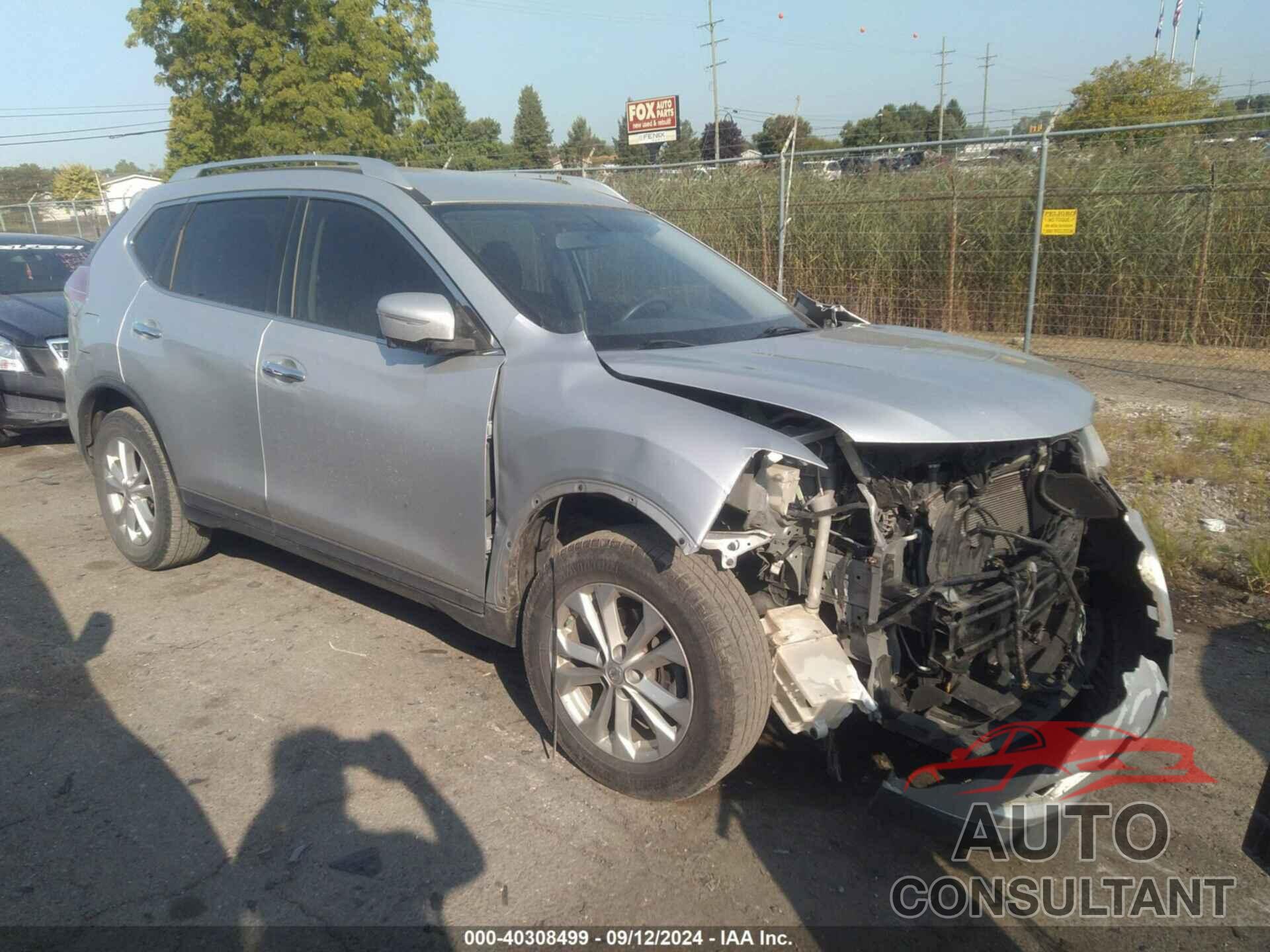 NISSAN ROGUE 2015 - KNMAT2MT6FP513944