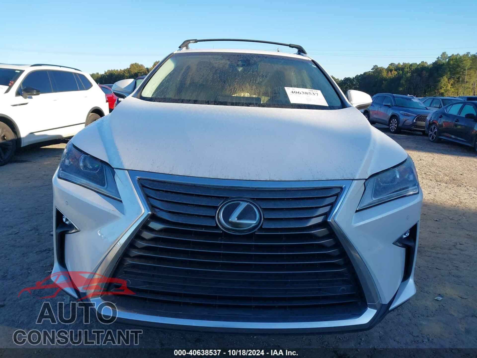 LEXUS RX 350 2017 - 2T2ZZMCA2HC083095