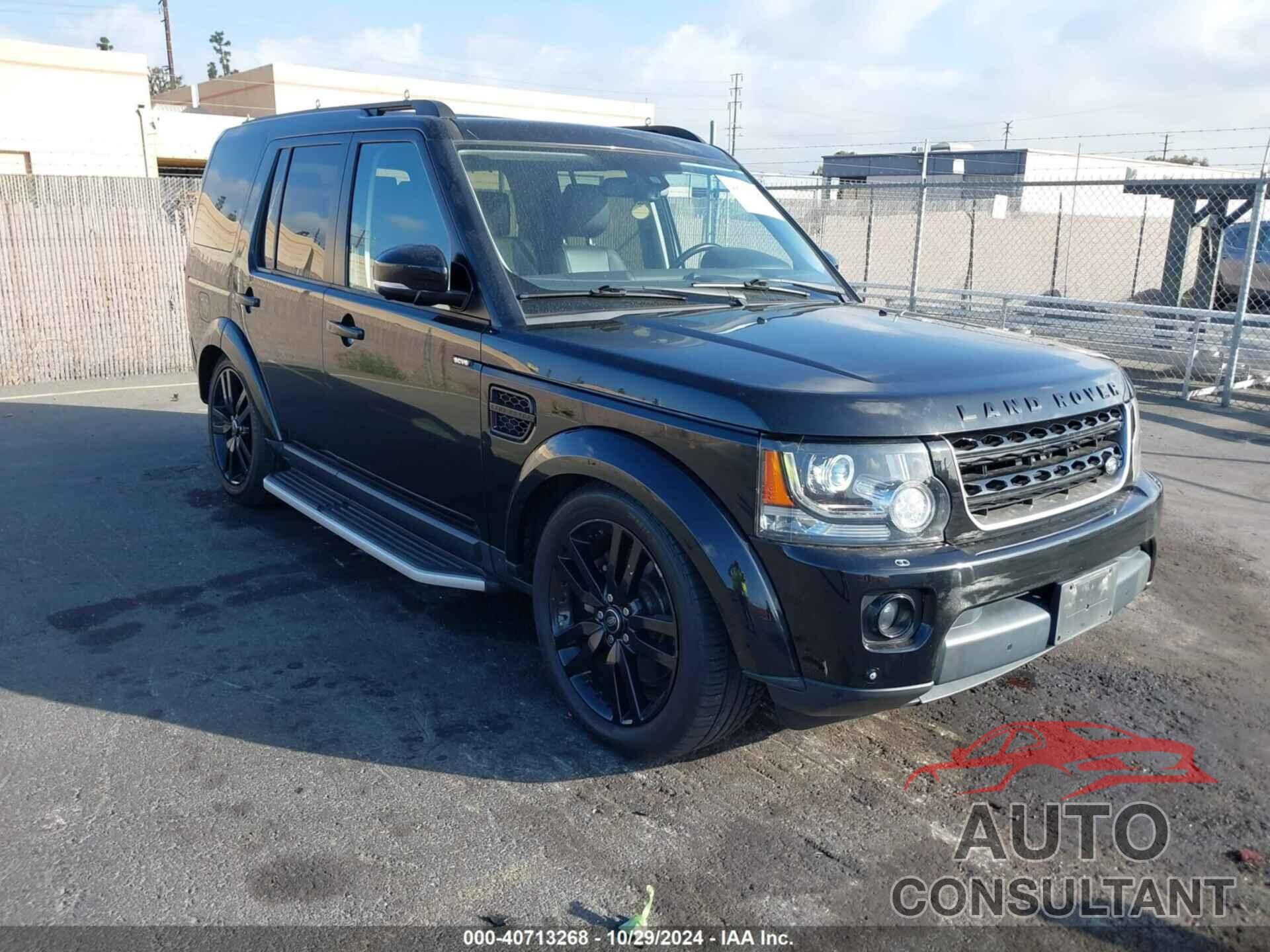 LAND ROVER LR4 2016 - SALAG2V68GA813382