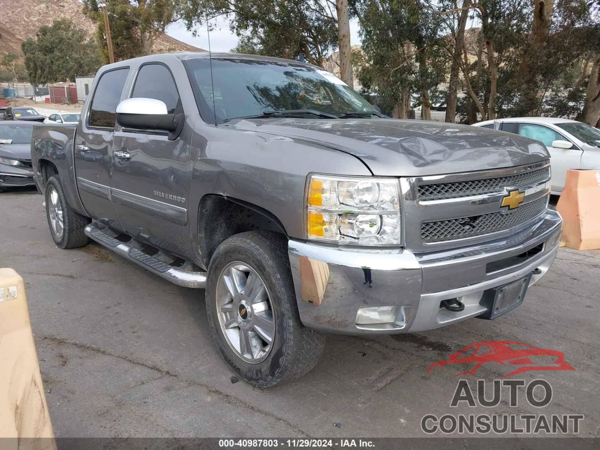 CHEVROLET SILVERADO 1500 2012 - 1GCPKSE79CF106765